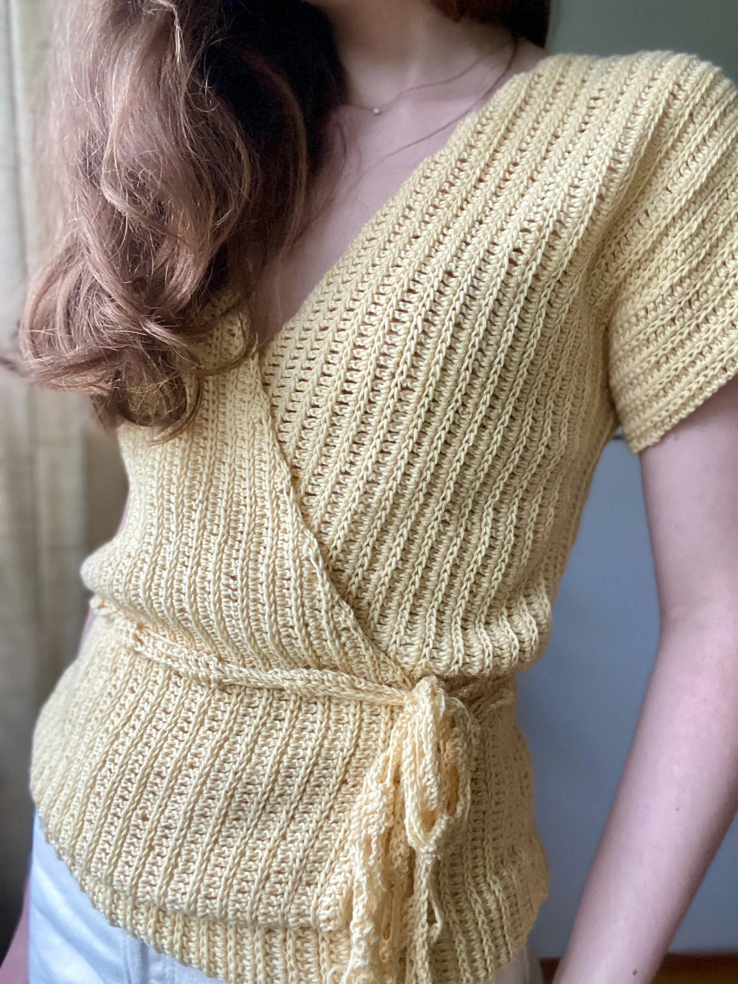 Malusa Wrap Top Crochet Pattern