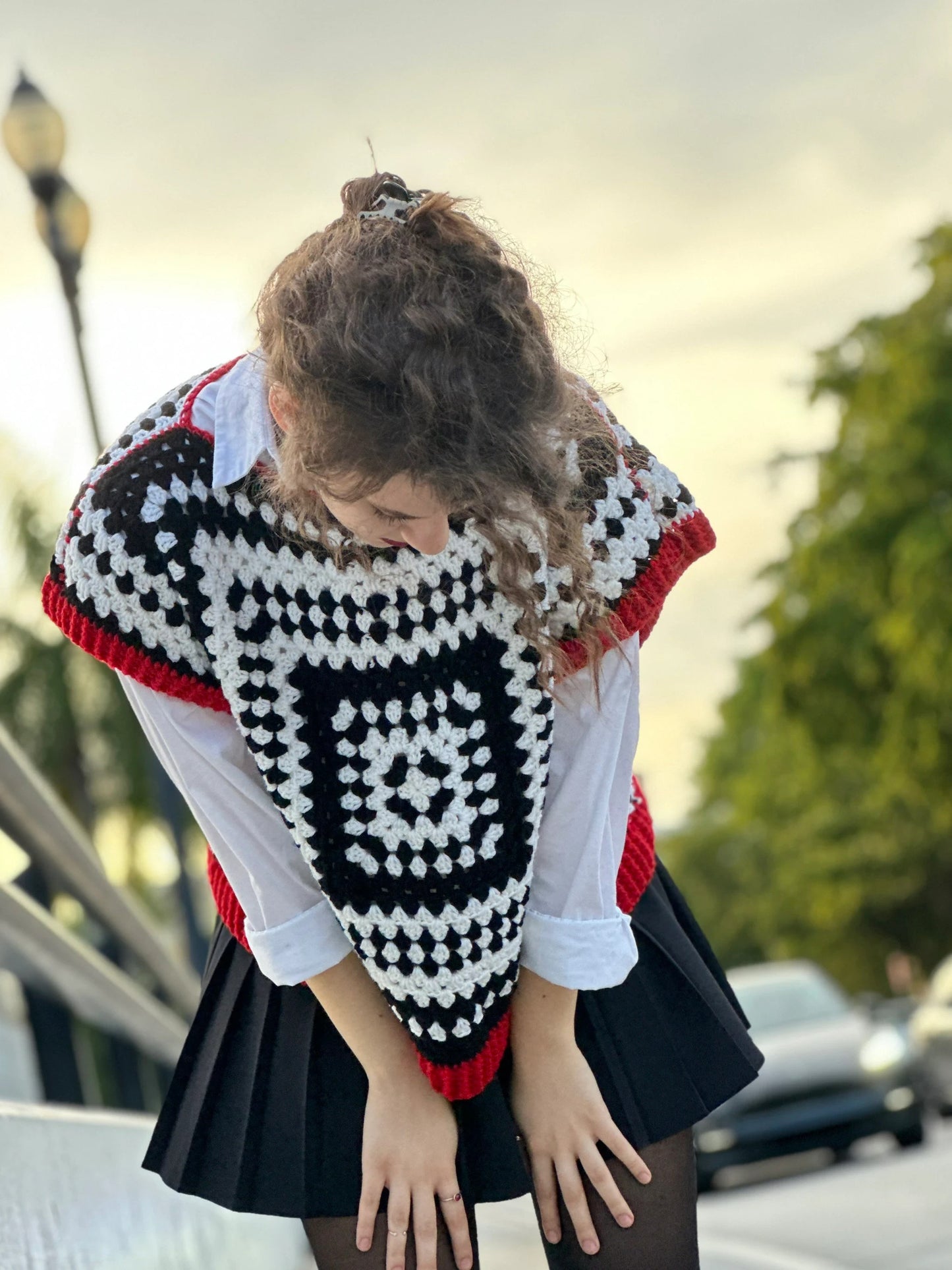 Modern Sleeveless Statement Top Crochet Pattern