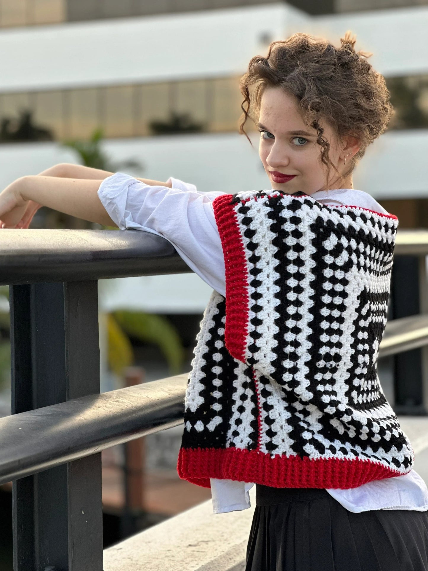 Modern Sleeveless Statement Top Crochet Pattern
