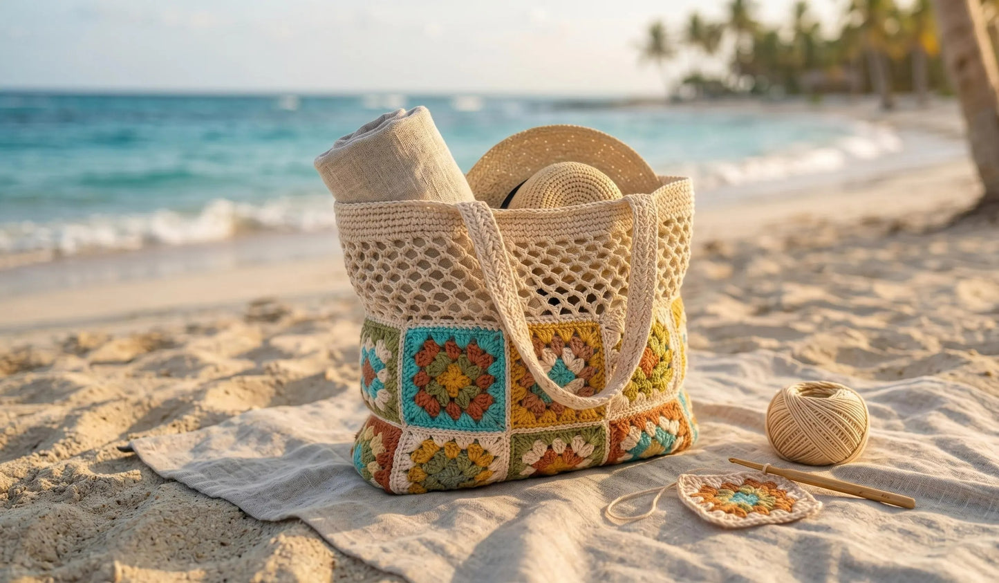 Breezy Seaside Carryall Crochet Pattern