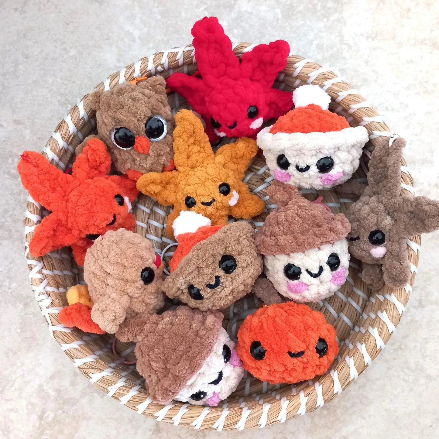 Woodland Harvest Miniatures Crochet Pattern
