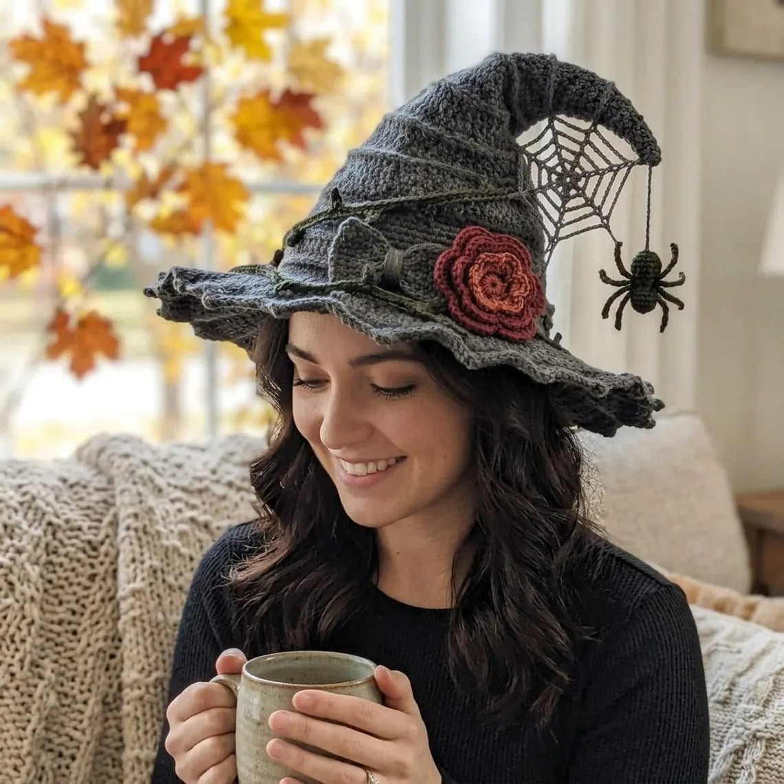 Crooked Spellcaster Hat Crochet Pattern