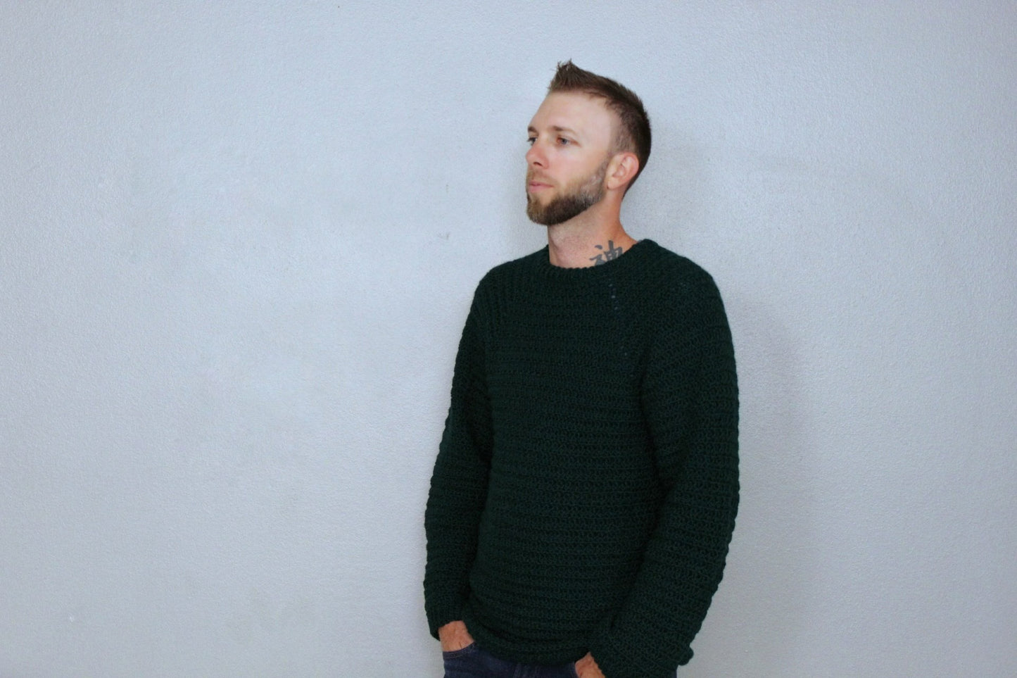 Heritage Raglan Comfort Pullover Crochet Pattern