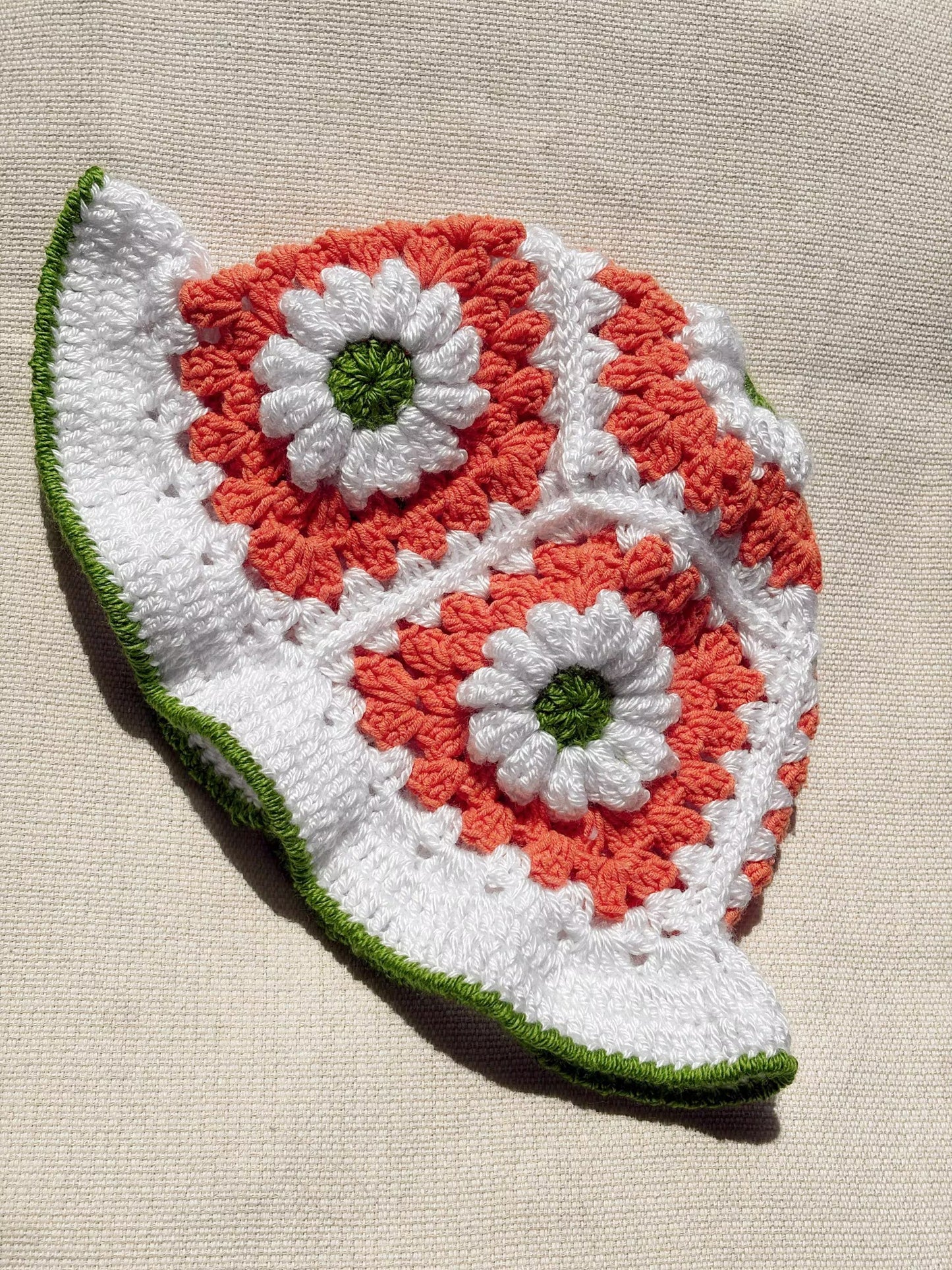Floral Heirloom Baby Bonnet Crochet Pattern