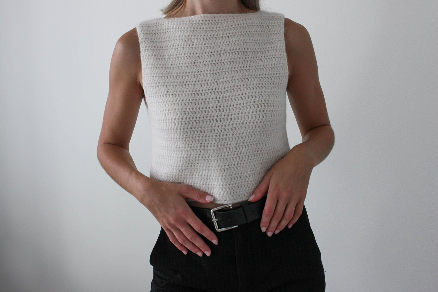 Two-Way Elegant Crosstie Top Crochet Pattern