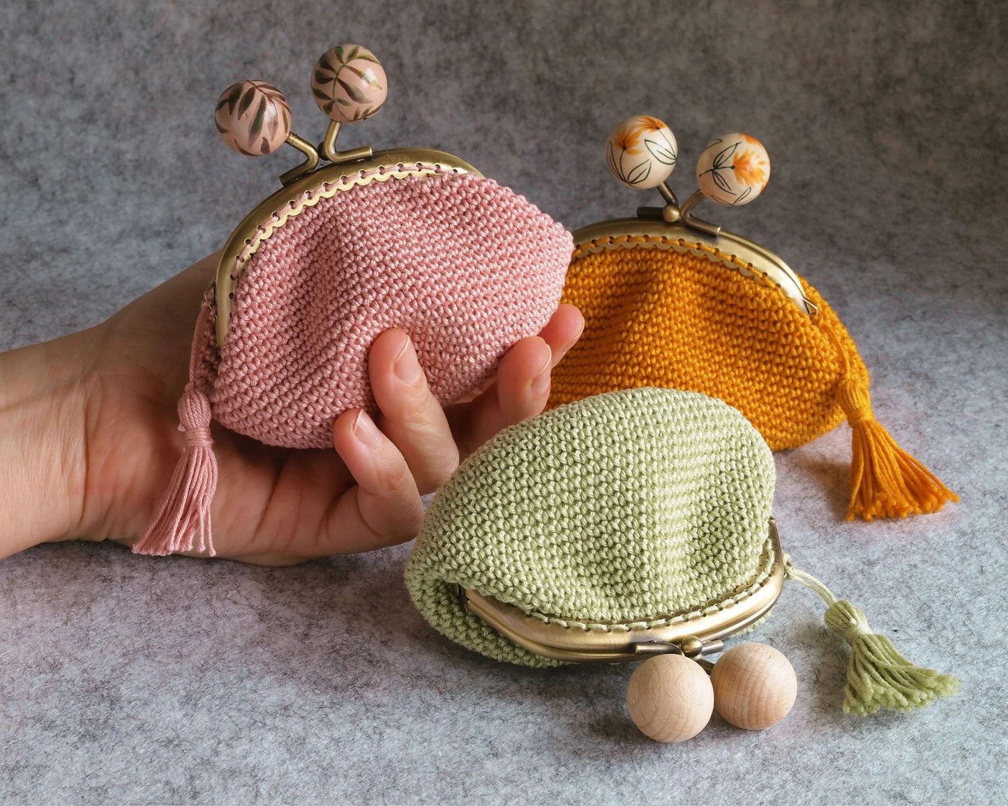 Market Lane Coin Purse Crochet Pattern