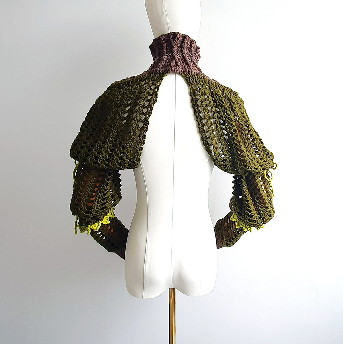 Spooky Breeze Shrug Crochet Pattern