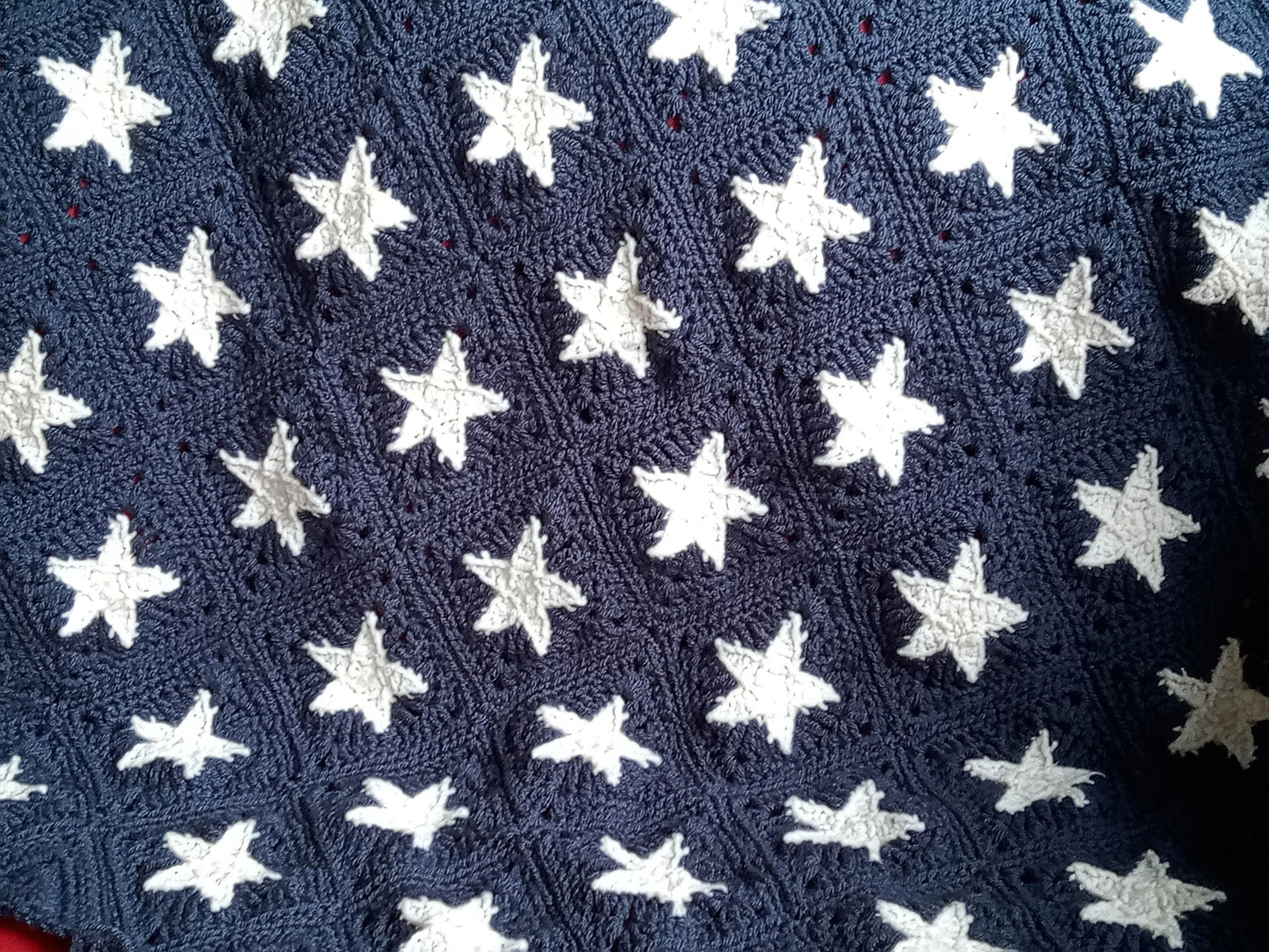 American Flag Blanket Crochet Pattern