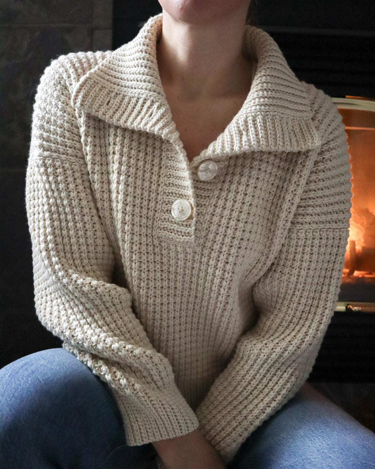 Nordic Horizon Pullover Crochet Pattern