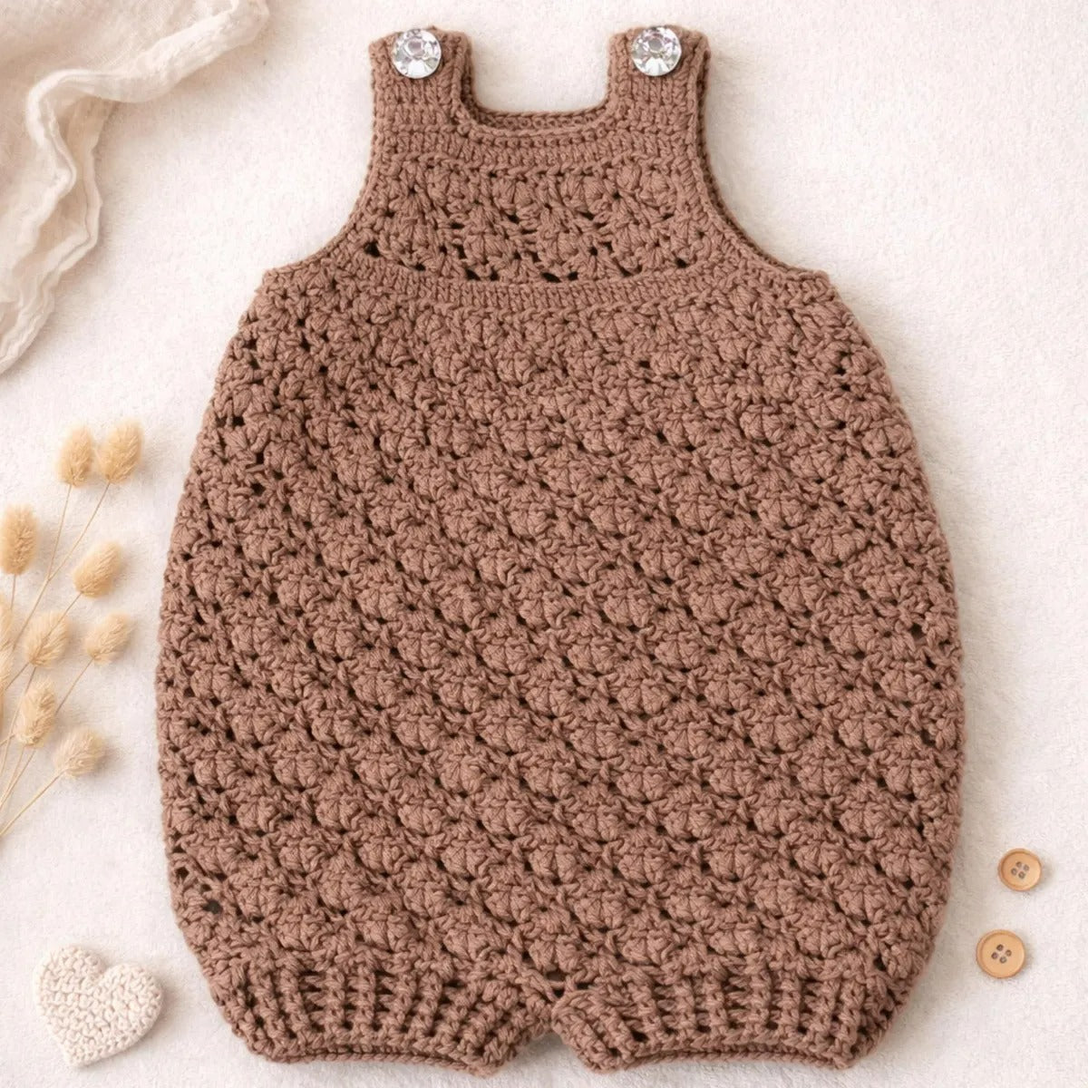 Comfy Onesie Jumper Crochet Pattern