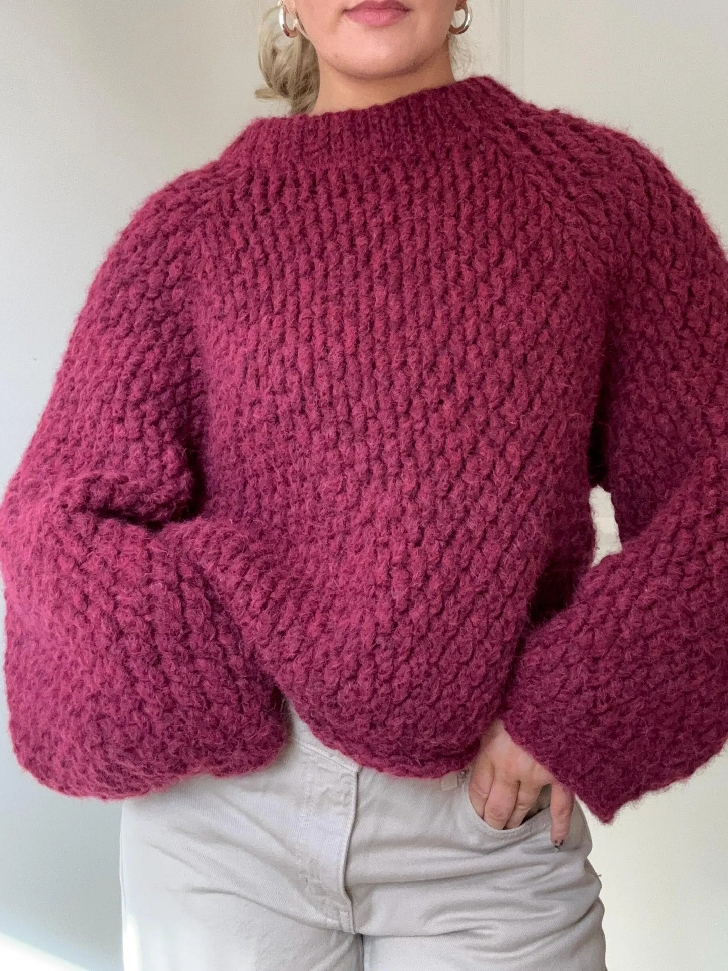 Nordic Comfort Pullover Crochet Pattern