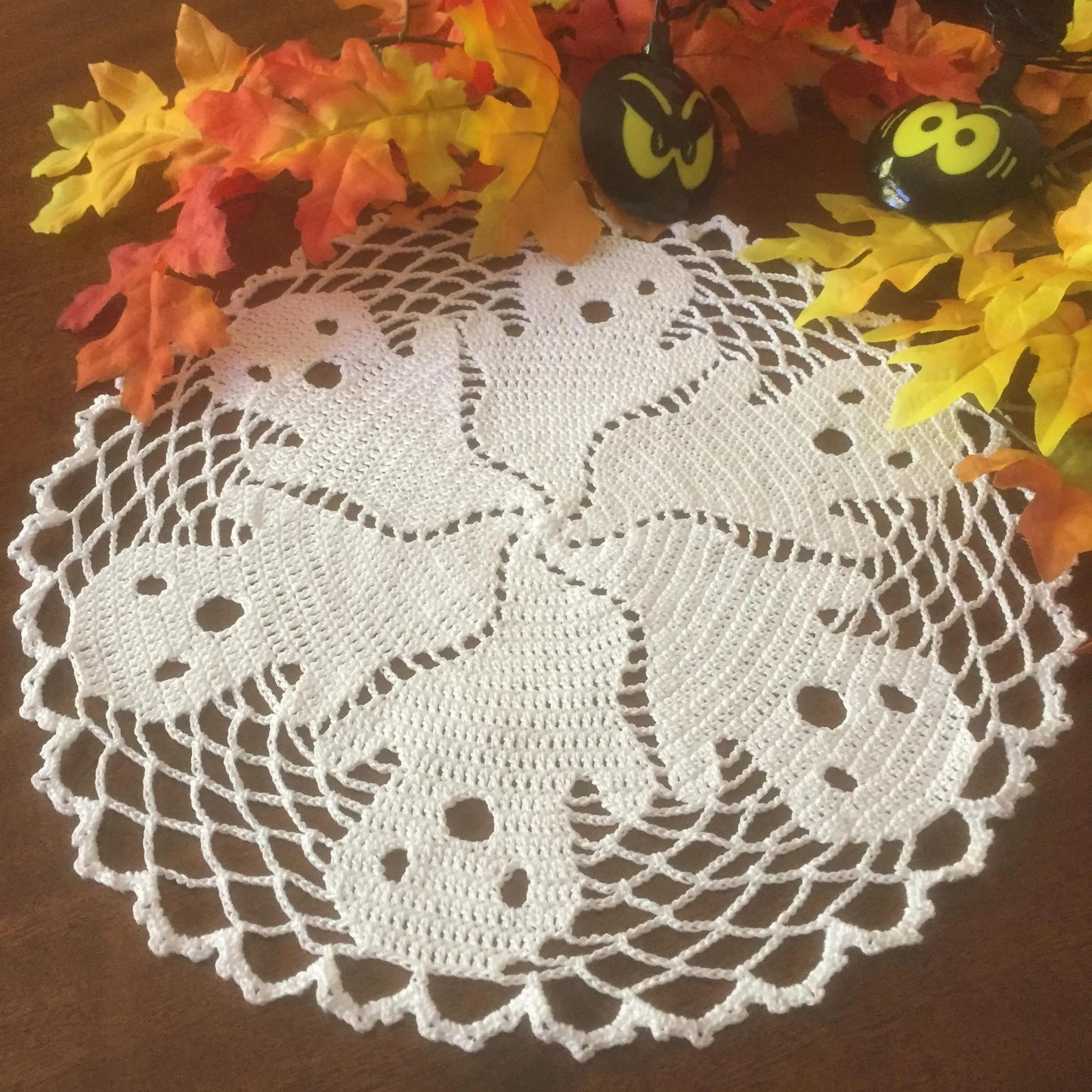 Eerie Spirit Lace Doily Crochet Pattern