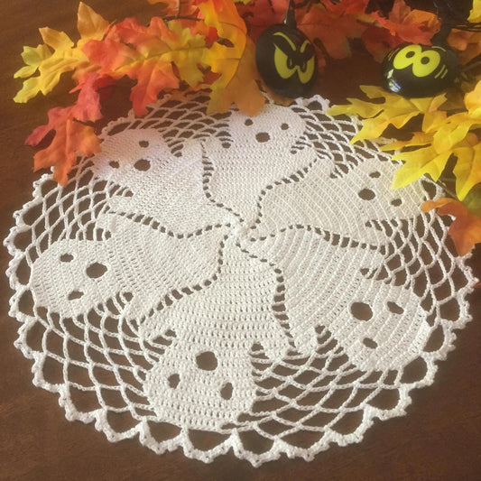 Eerie Spirit Lace Doily Crochet Pattern