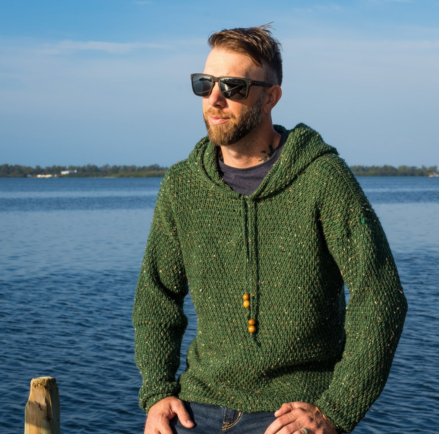 Casual Drawstring Layered Top Crochet Pattern