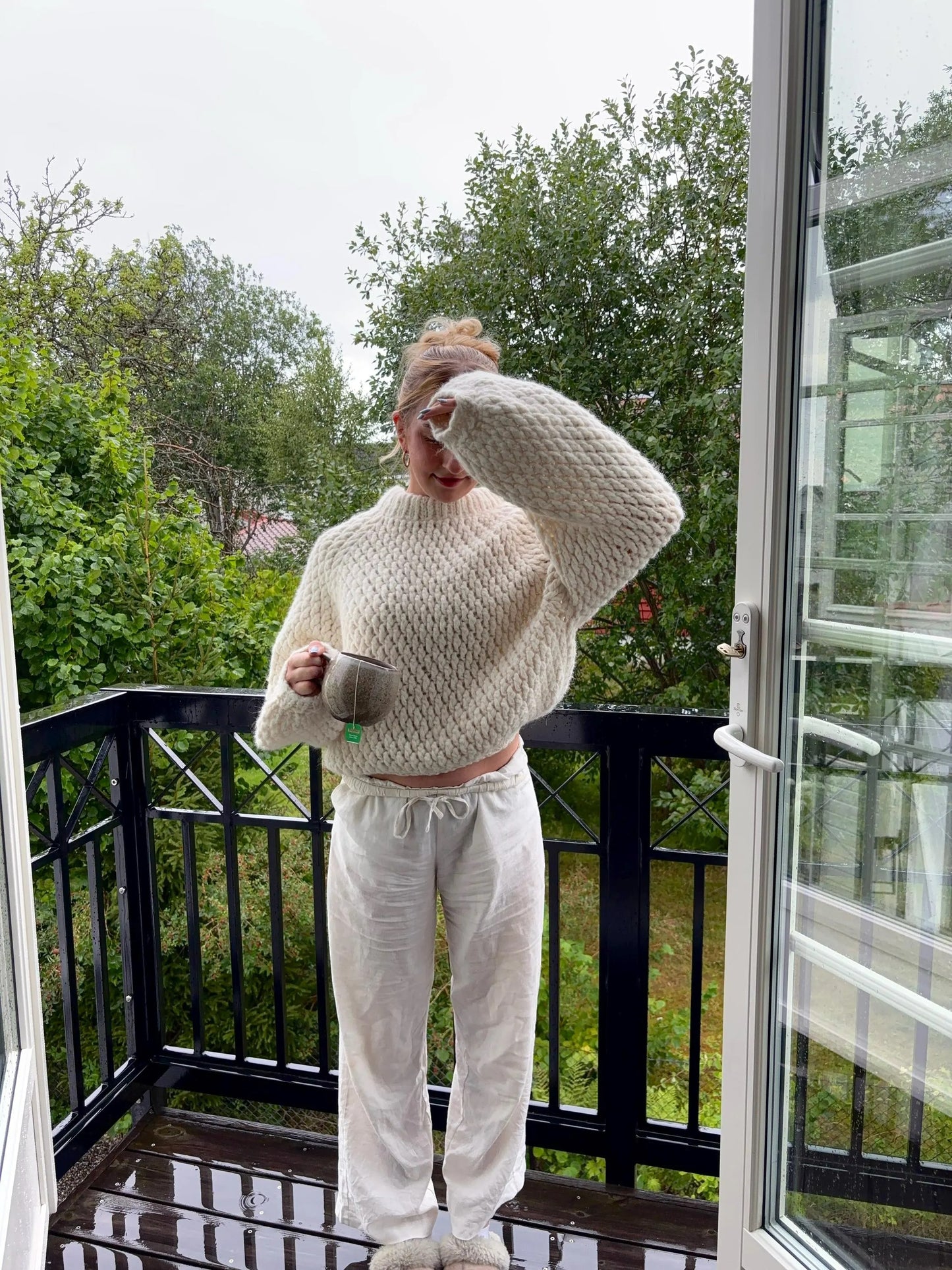 Nordic Comfort Pullover Crochet Pattern