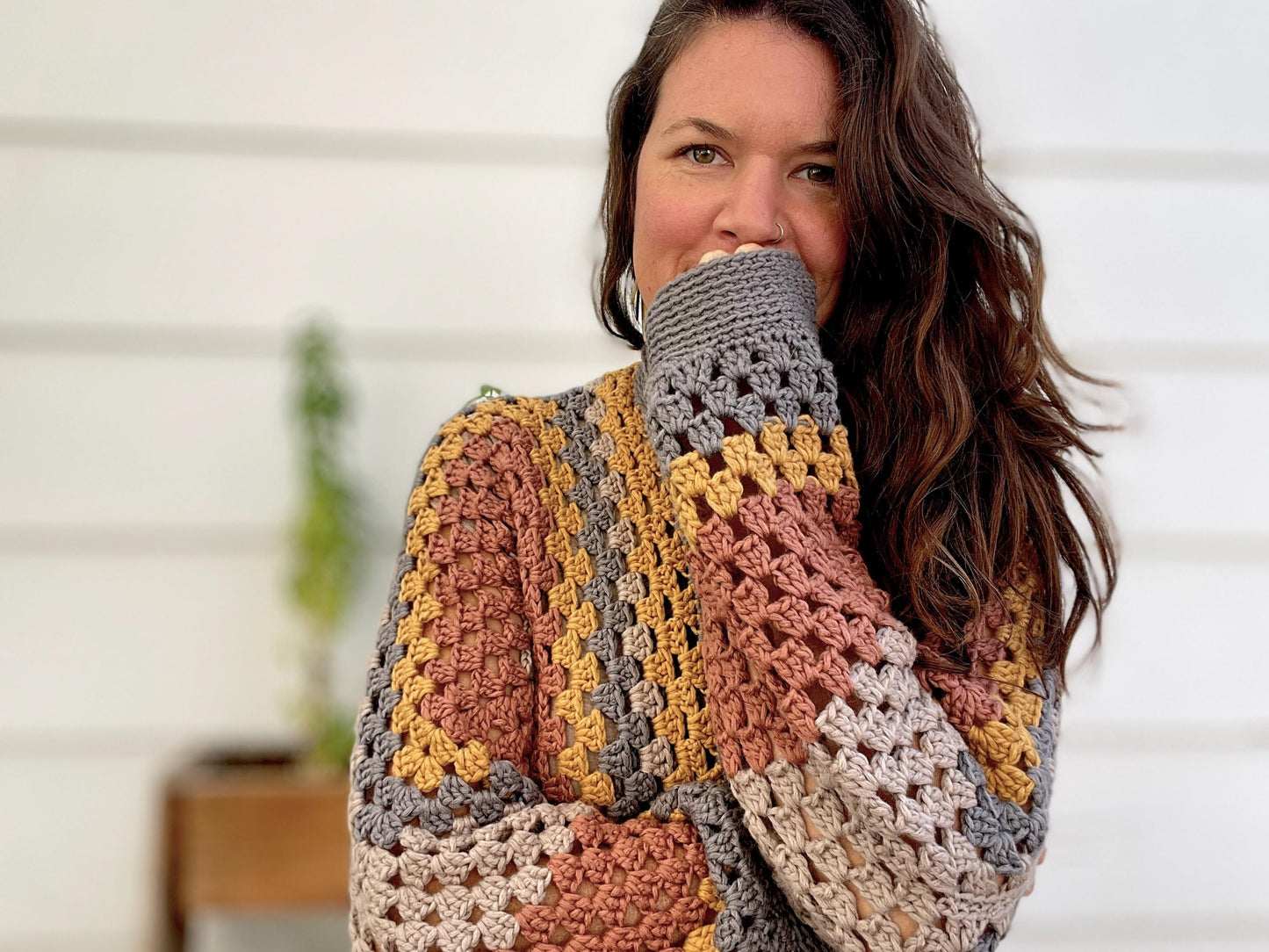 Hexa Style Comfy Cardigan Crochet Pattern