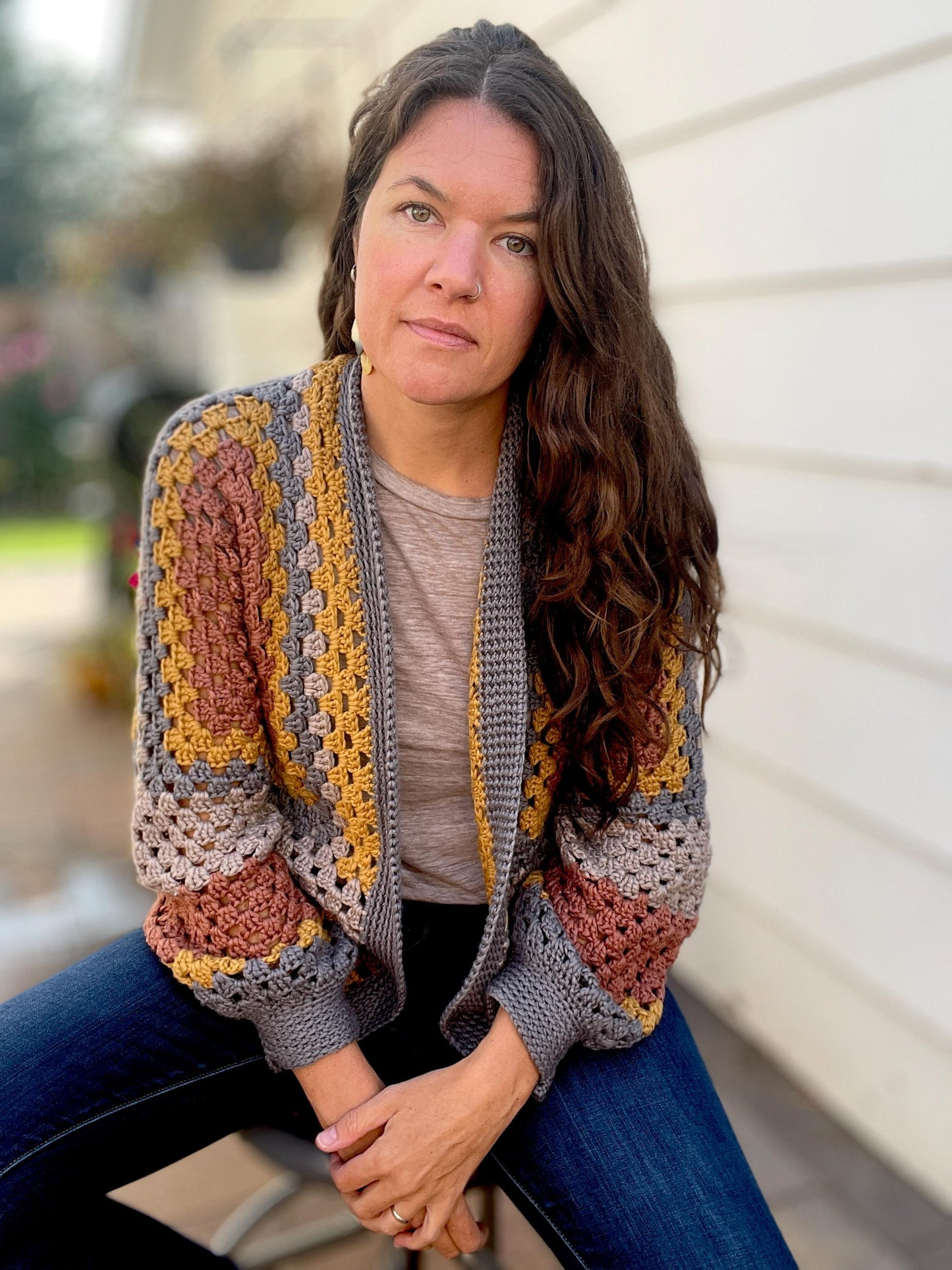 Hexa Style Comfy Cardigan Crochet Pattern