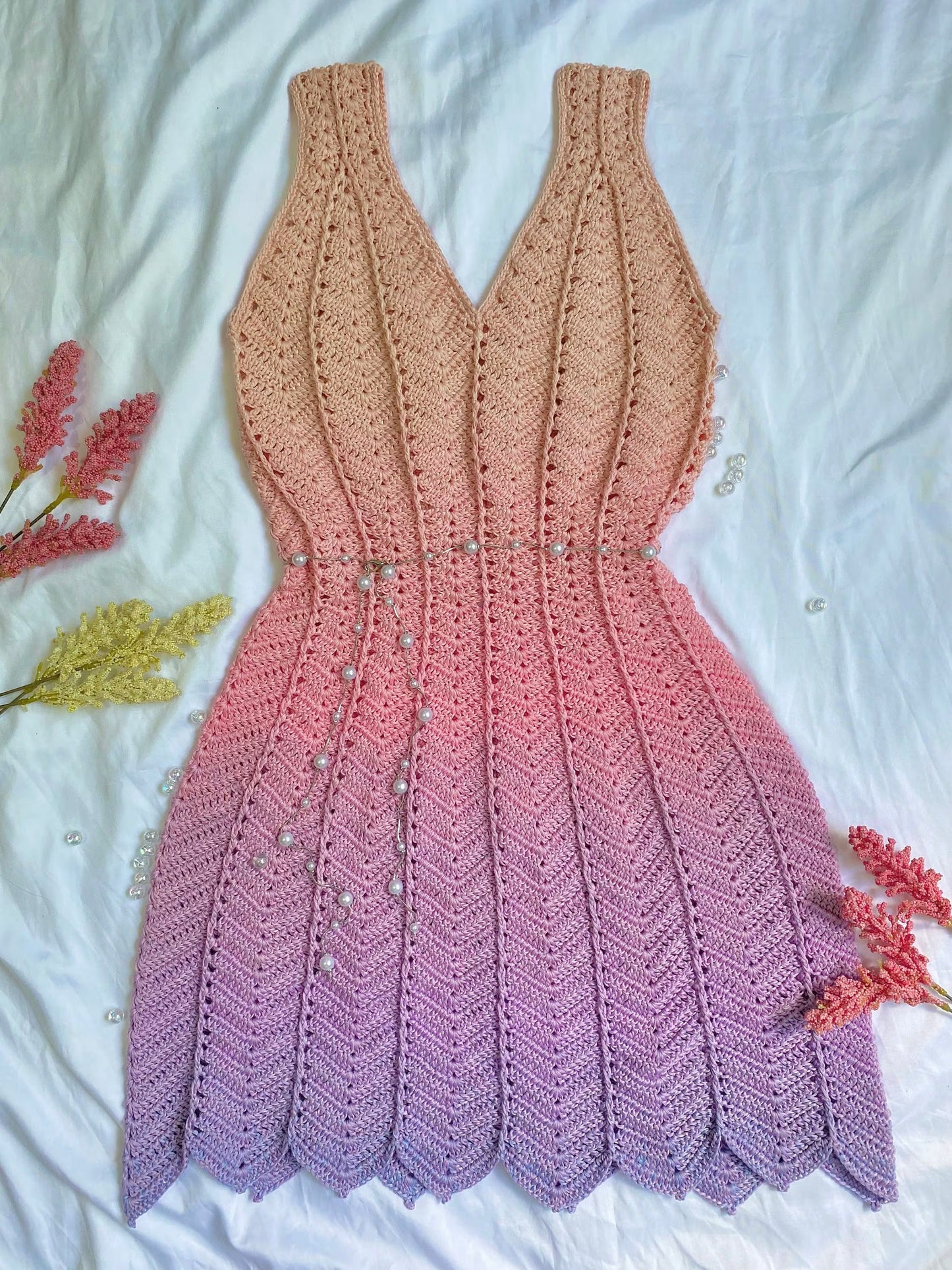 Ocean Siren Dress Crochet Pattern