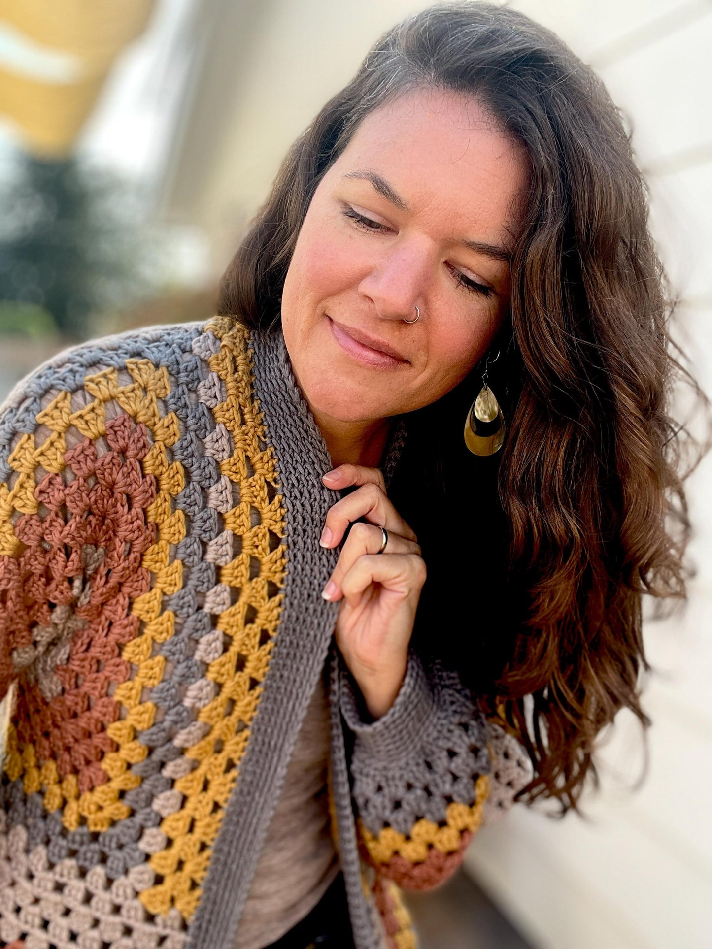 Hexa Style Comfy Cardigan Crochet Pattern