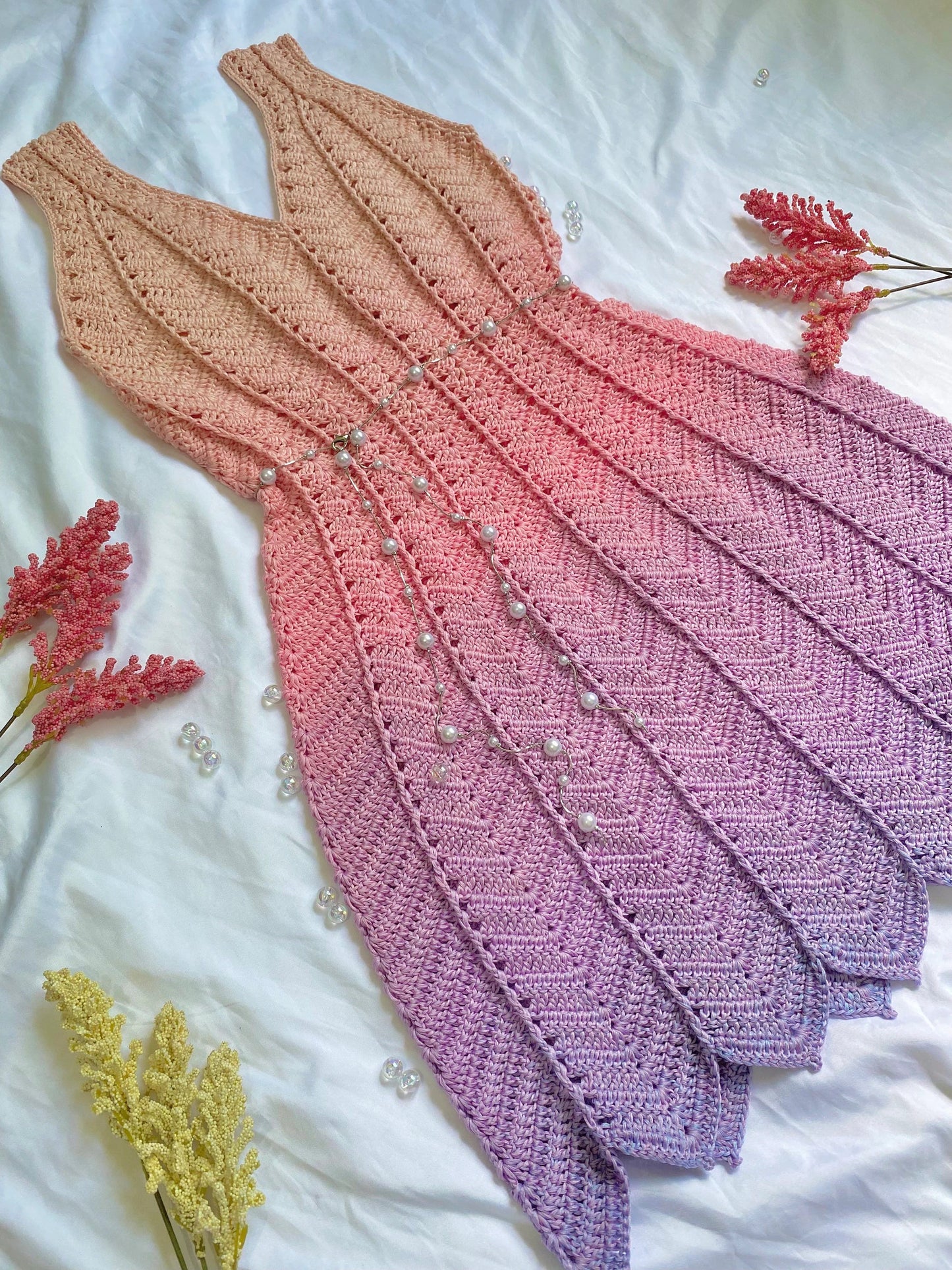 Ocean Siren Dress Crochet Pattern