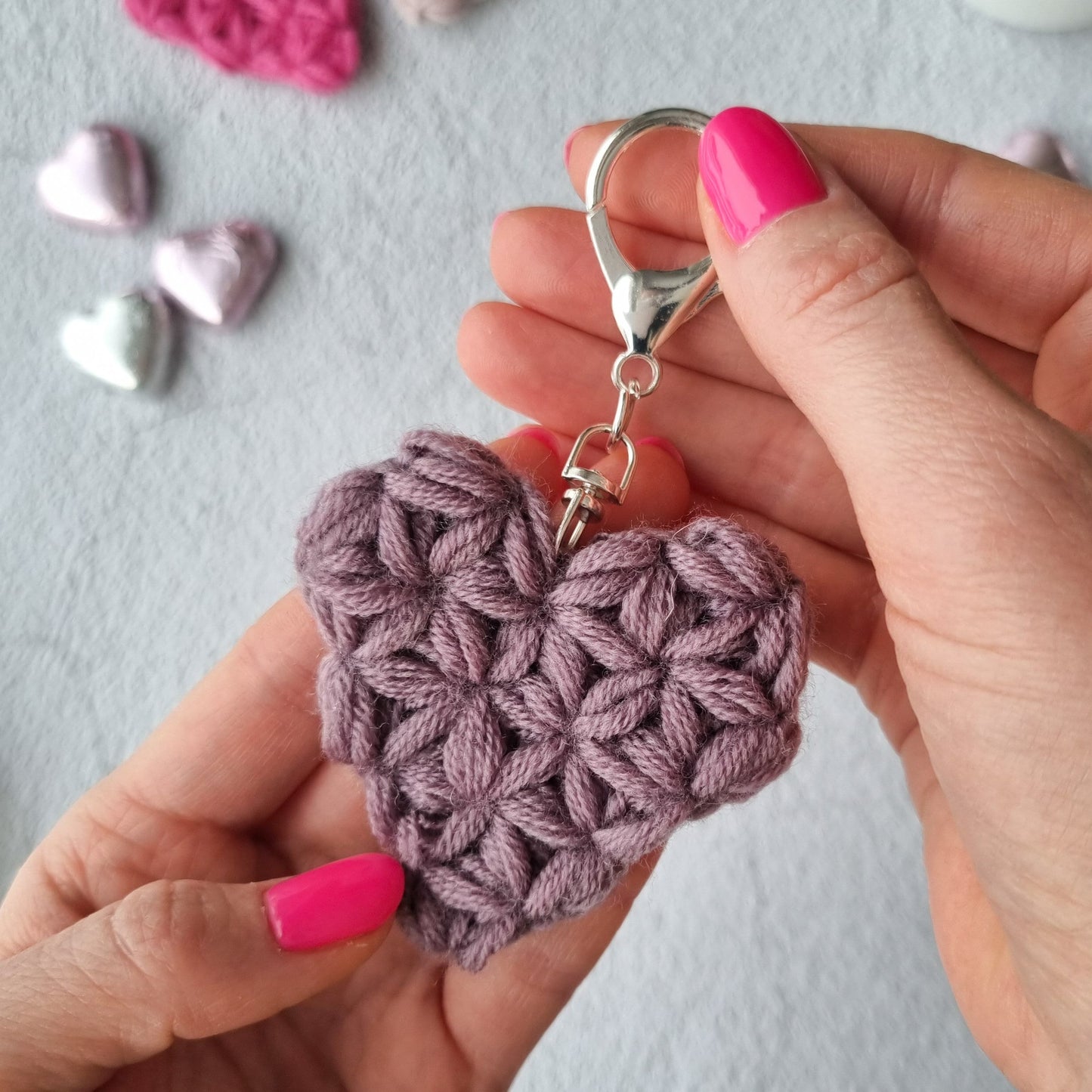 Textured Symbol Motif Easy Crochet Pattern