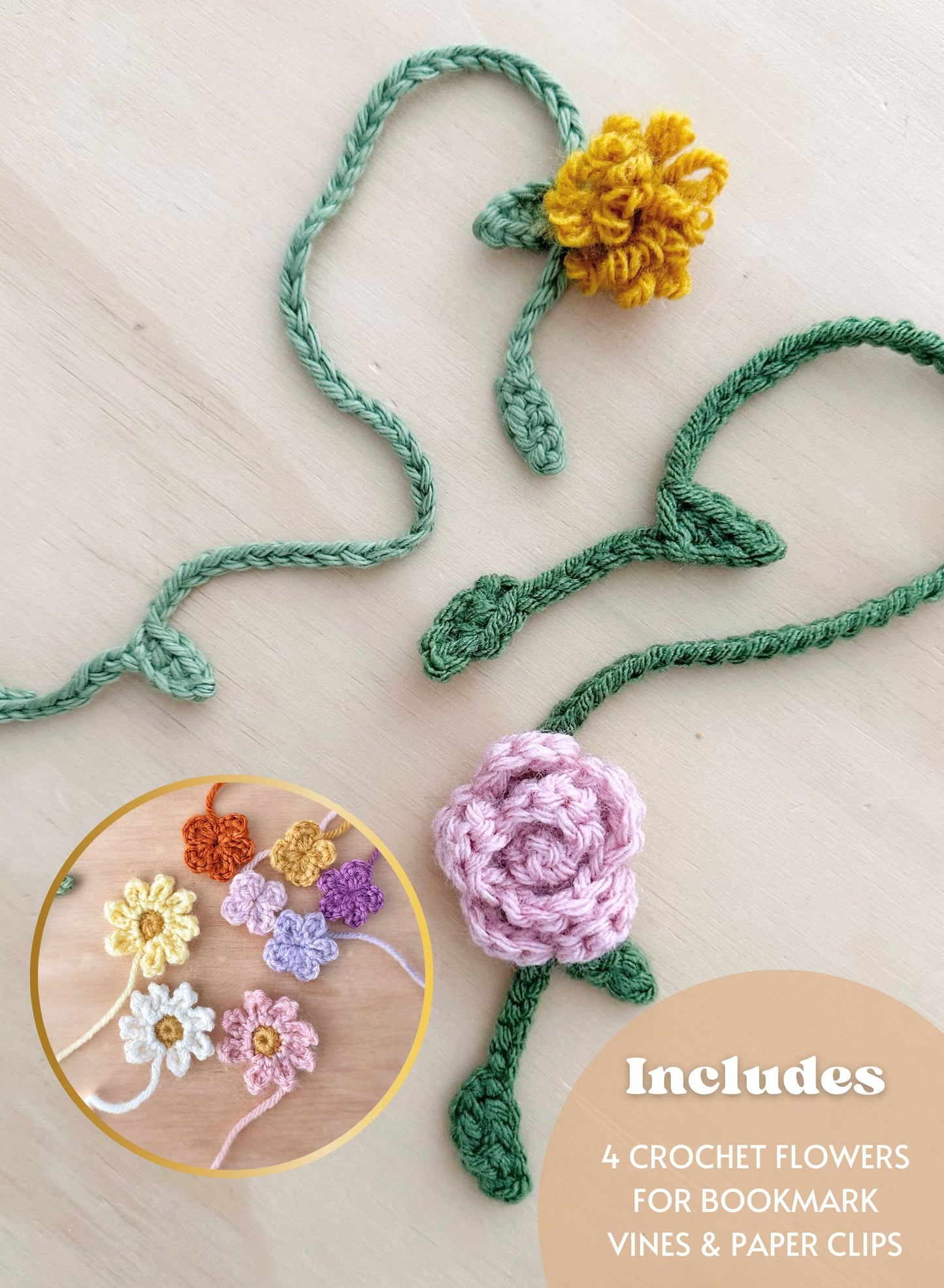 Delicate Page Keeper Crochet Pattern