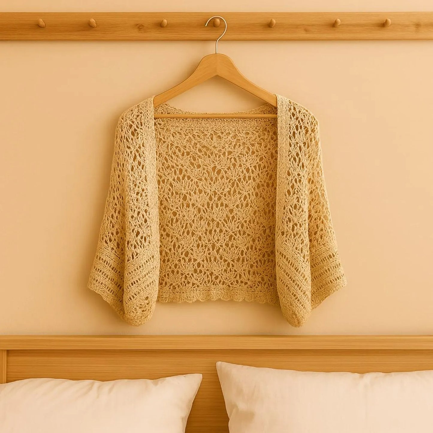 Airy Lightweight Buttoned Layer Crochet Pattern