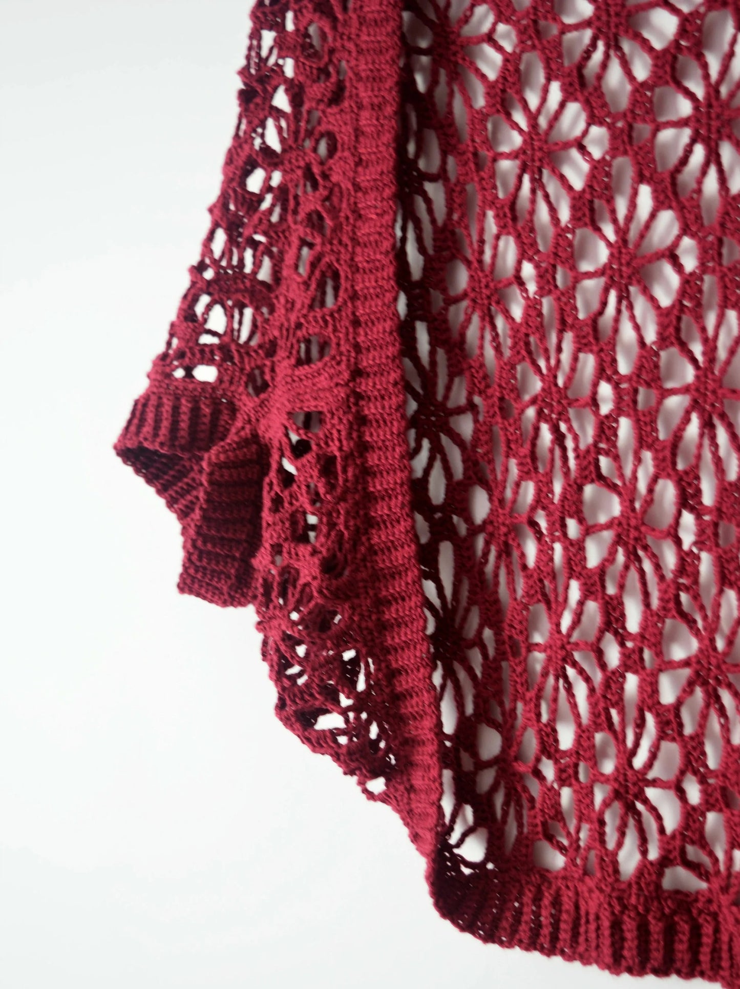 Bloom Laced Cardigan Crochet Pattern