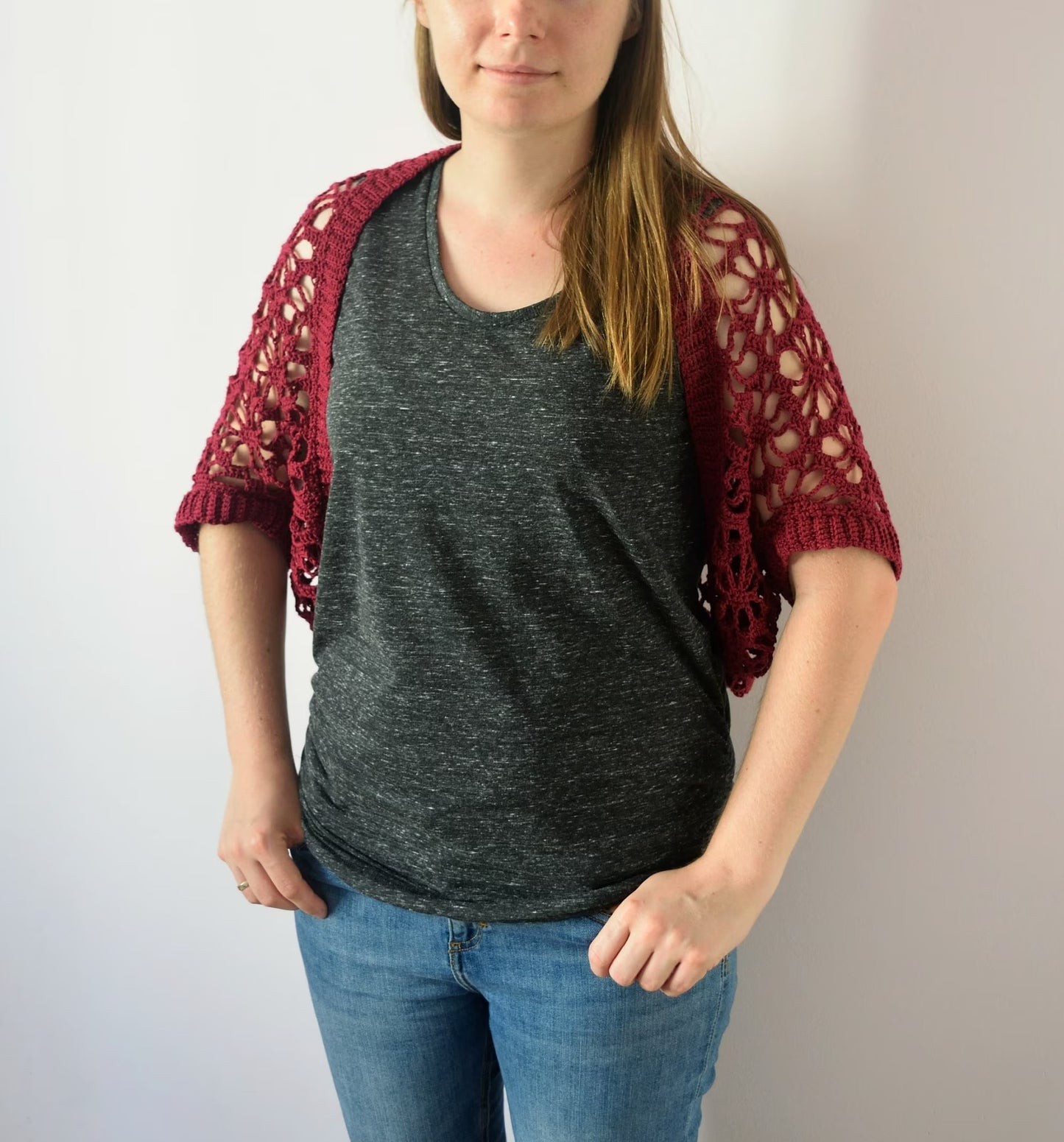 Bloom Laced Cardigan Crochet Pattern