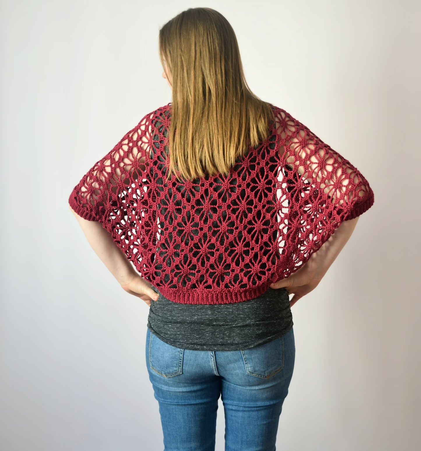 Bloom Laced Cardigan Crochet Pattern