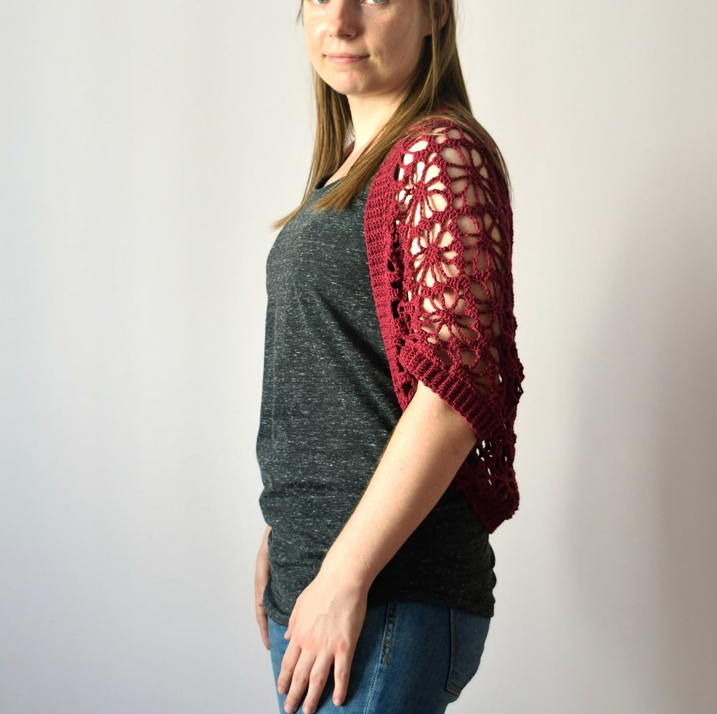 Bloom Laced Cardigan Crochet Pattern