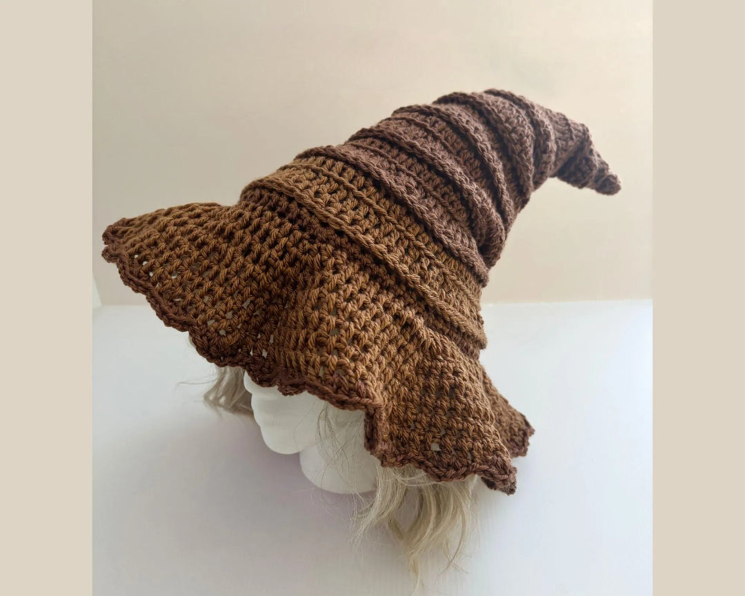 Enchanted Woodland Witch Hat Crochet Pattern