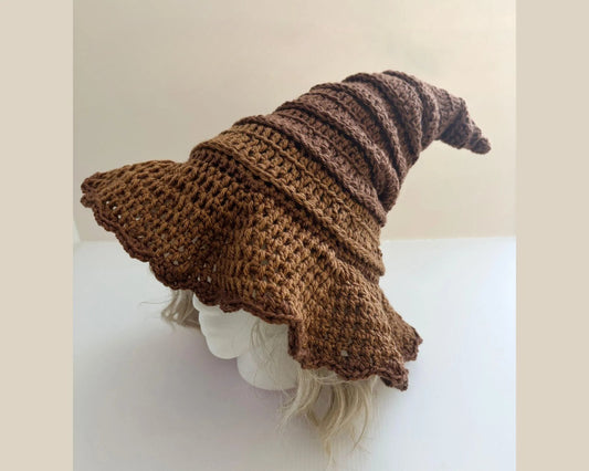 Enchanted Woodland Witch Hat Crochet Pattern