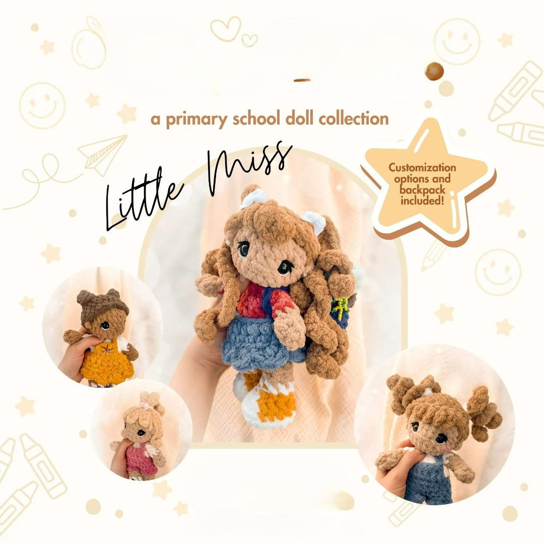Personalized Dress-Up Doll Crochet Pattern