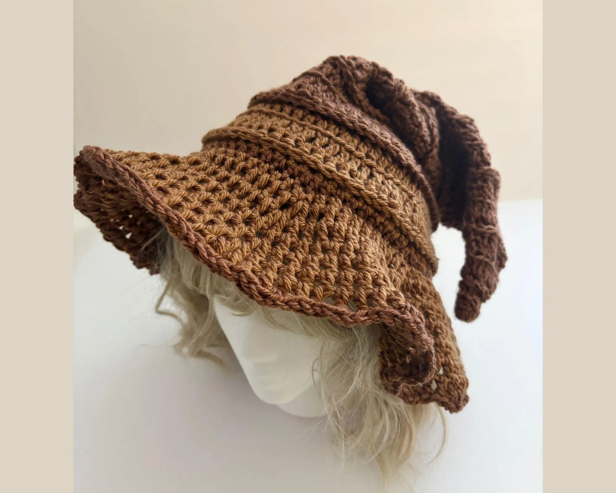 Enchanted Woodland Witch Hat Crochet Pattern