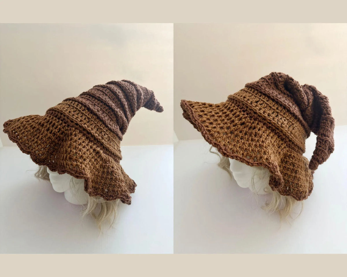 Enchanted Woodland Witch Hat Crochet Pattern