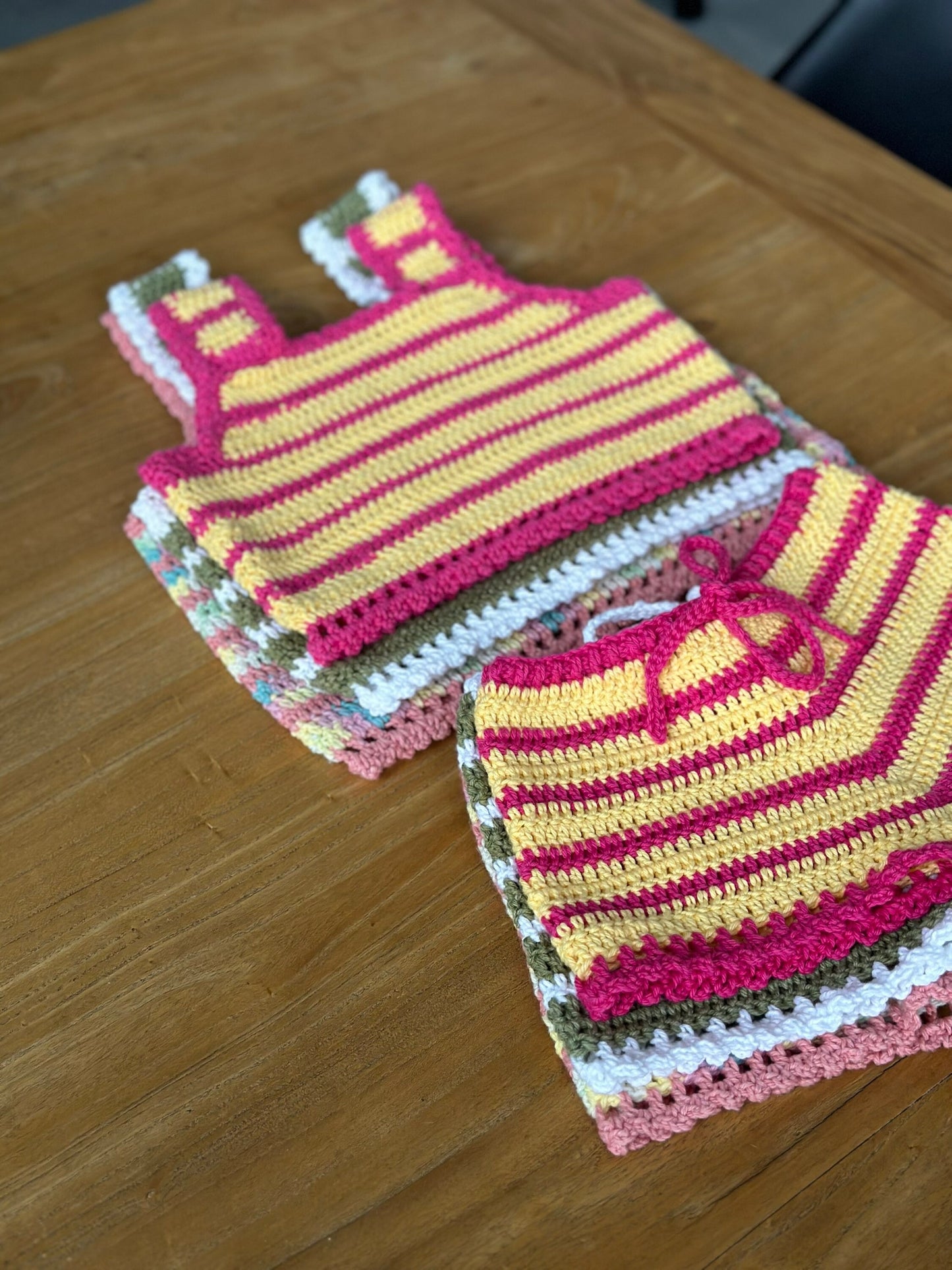 Coastal Breeze Lounge Set Crochet Pattern