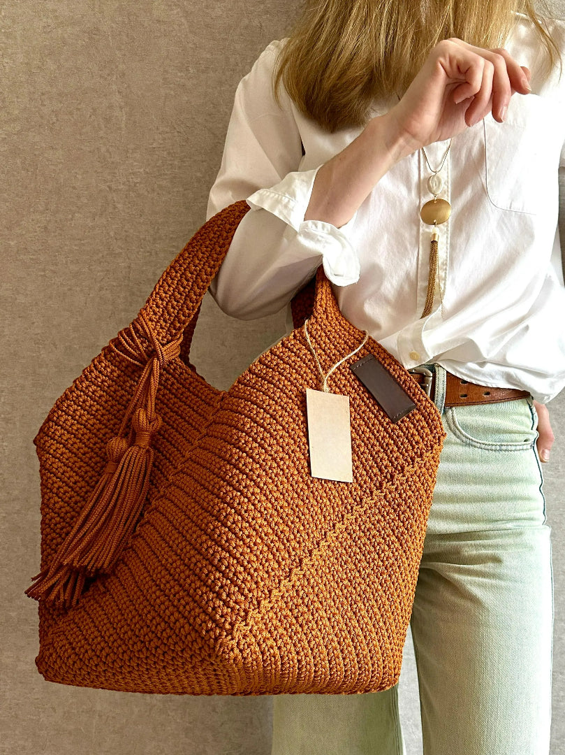Modular Graphic Tote Crochet Pattern