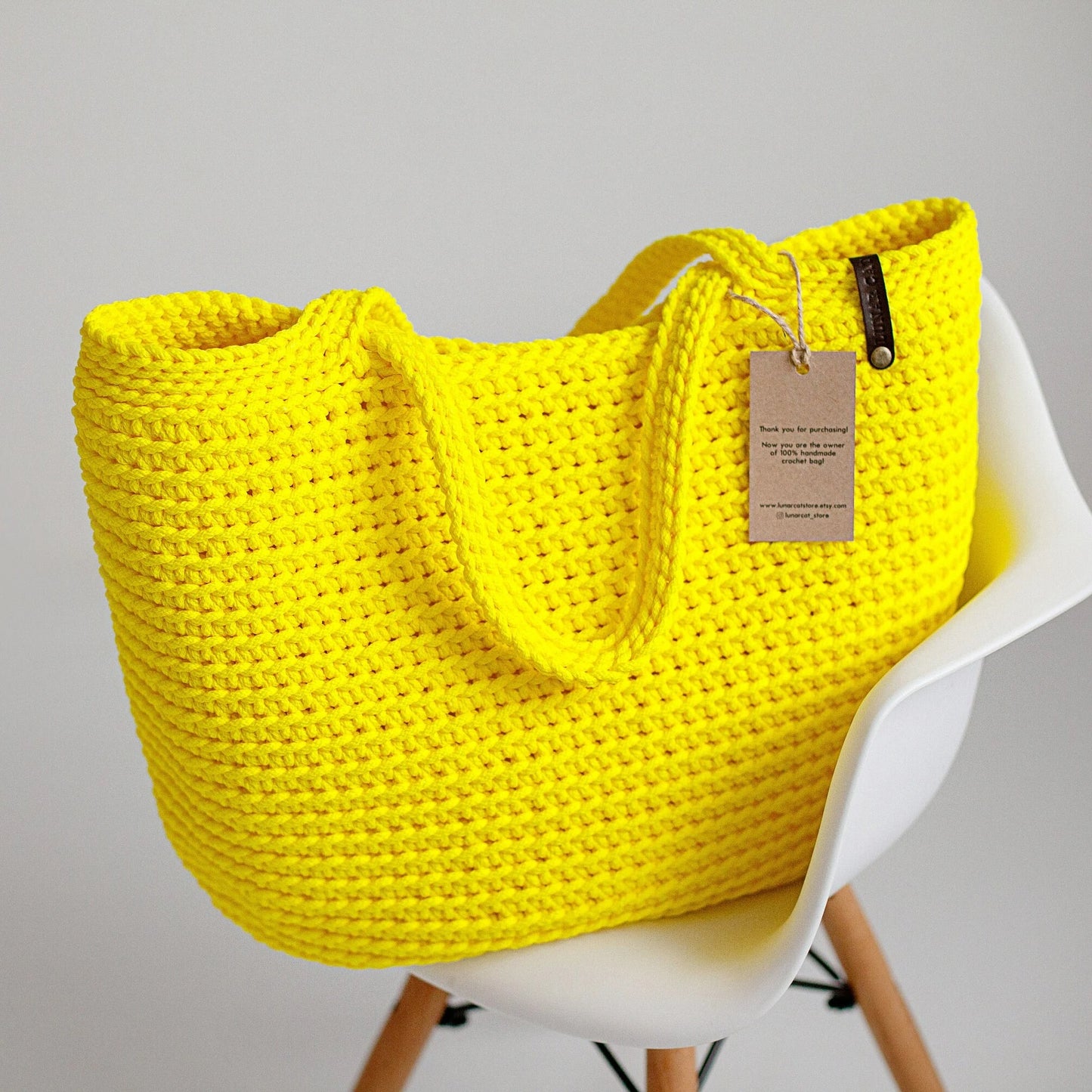 Spacious Woven Carryall Crochet Pattern