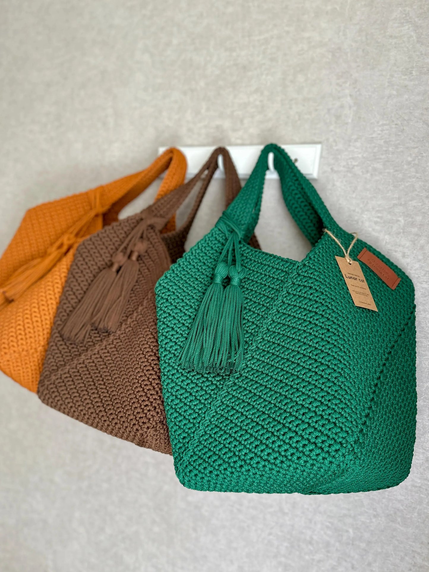 Modular Graphic Tote Crochet Pattern
