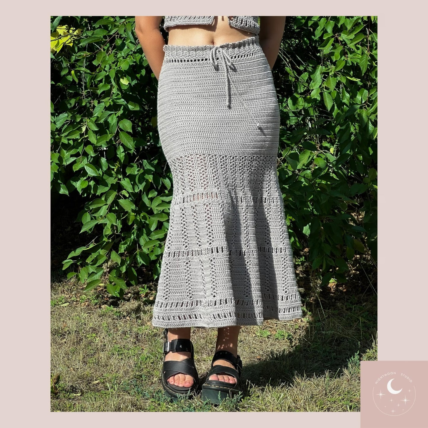 Classic Trendy Made-to-measure Skirt Crochet Pattern