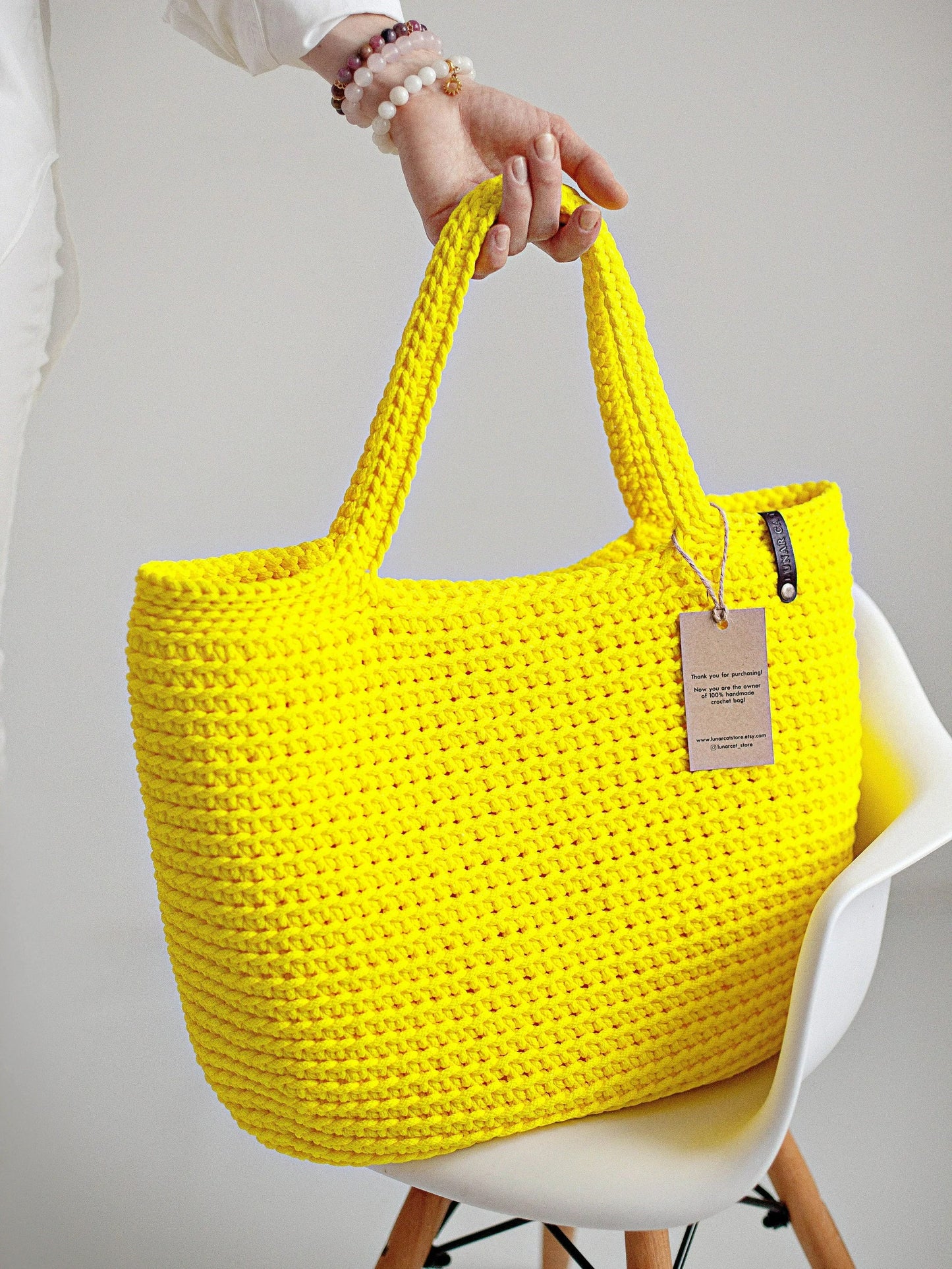 Spacious Woven Carryall Crochet Pattern