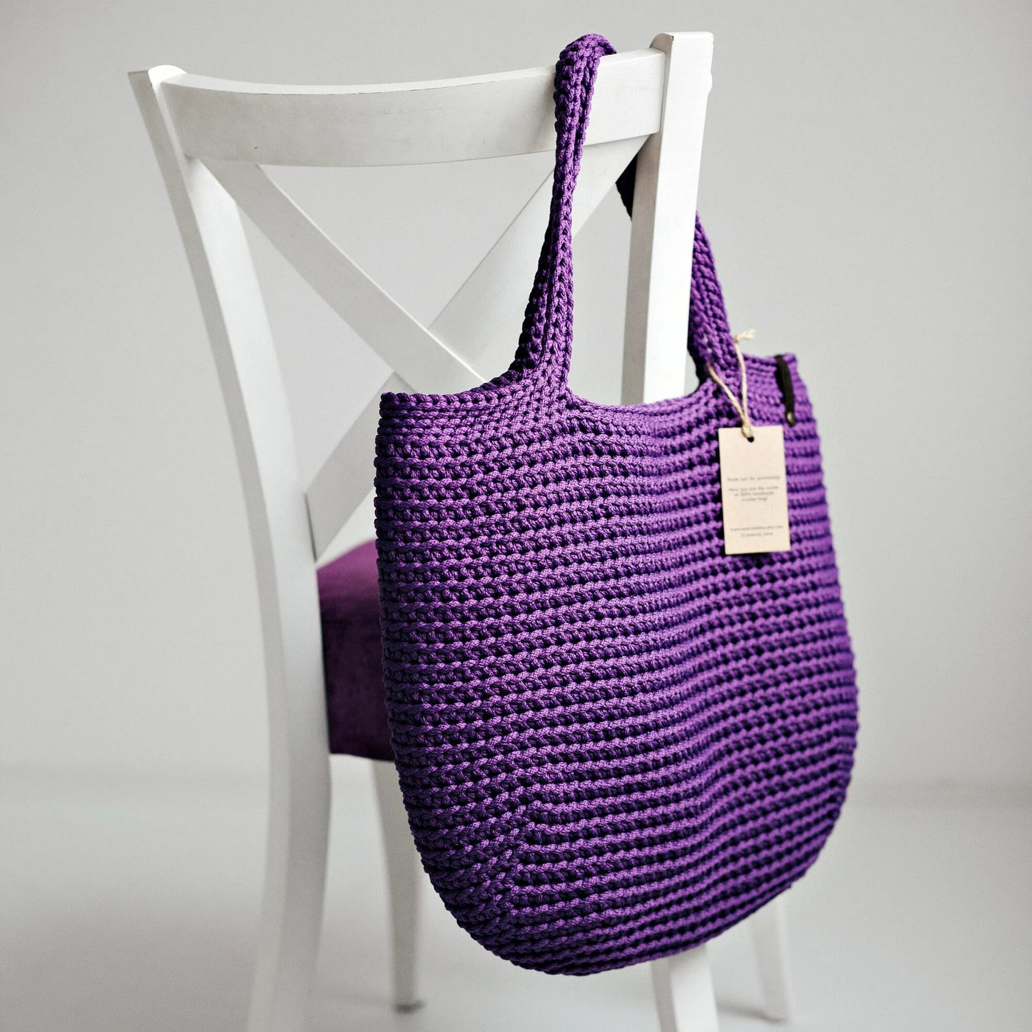 Spacious Woven Carryall Crochet Pattern