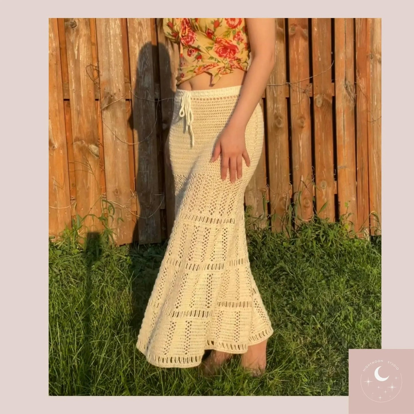 Classic Trendy Made-to-measure Skirt Crochet Pattern