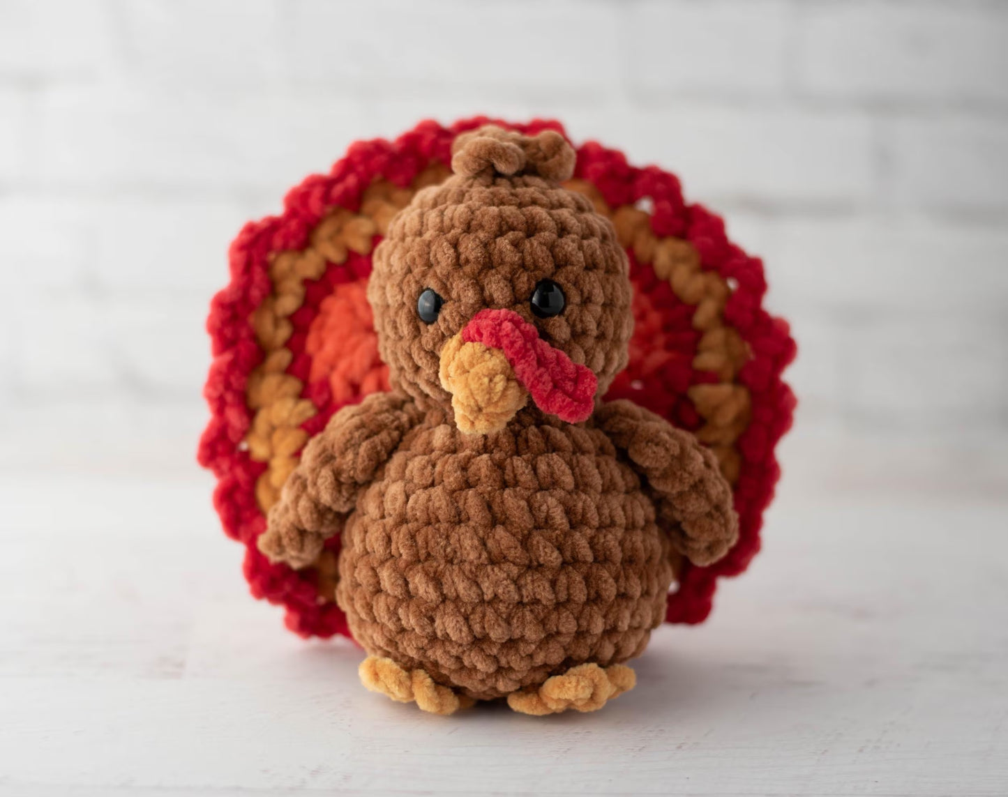 Festive Turkey Amigurumi Crochet Pattern