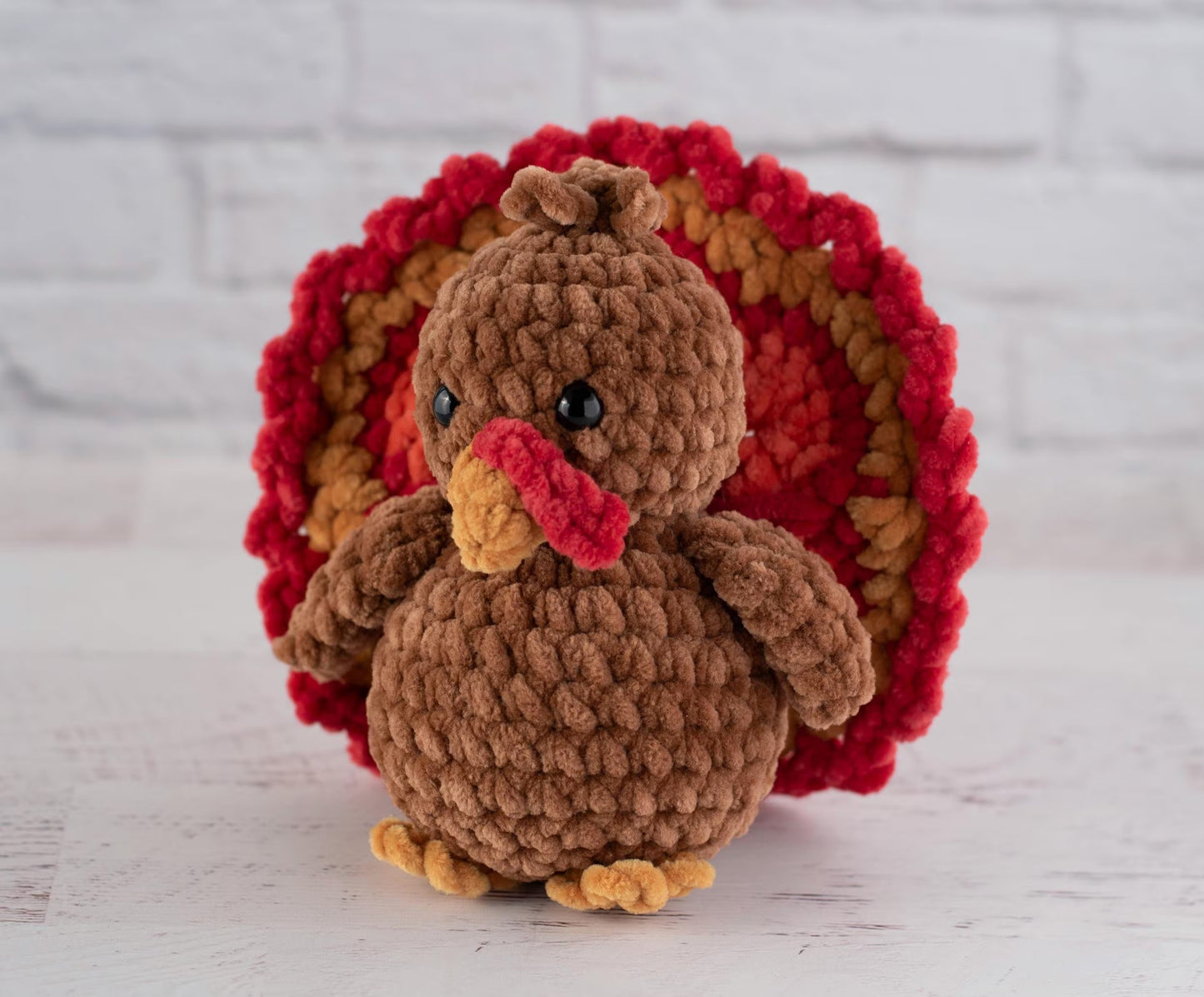 Festive Turkey Amigurumi Crochet Pattern