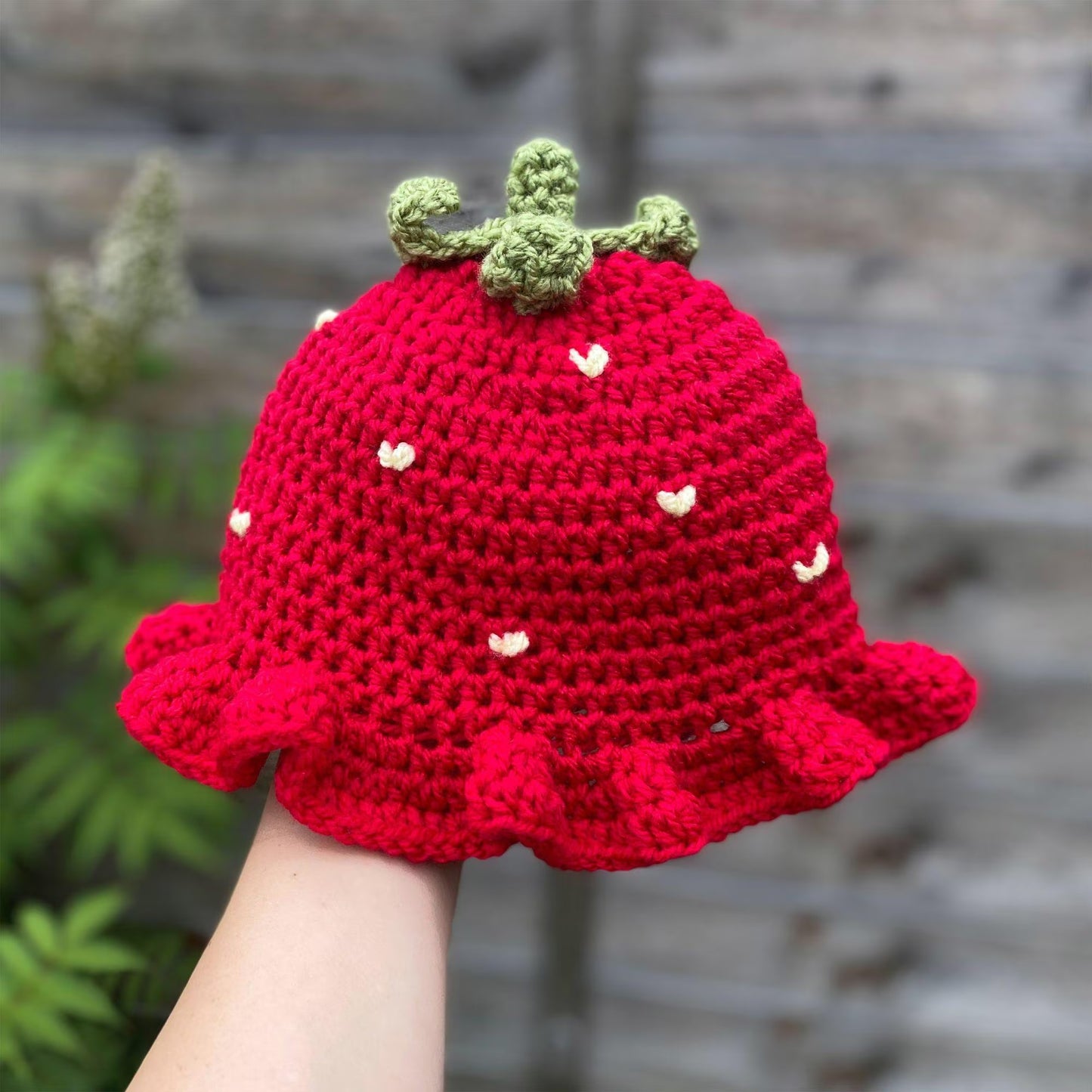 Berry Blossom Kids Sun Hat Crochet Pattern