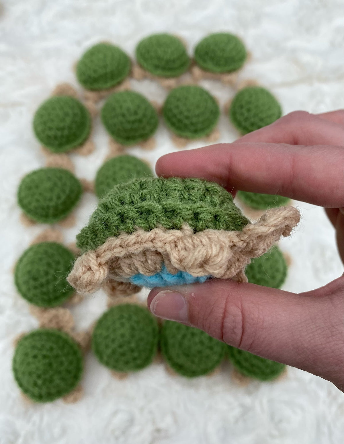 Playful Turtle Matching Game Crochet Pattern