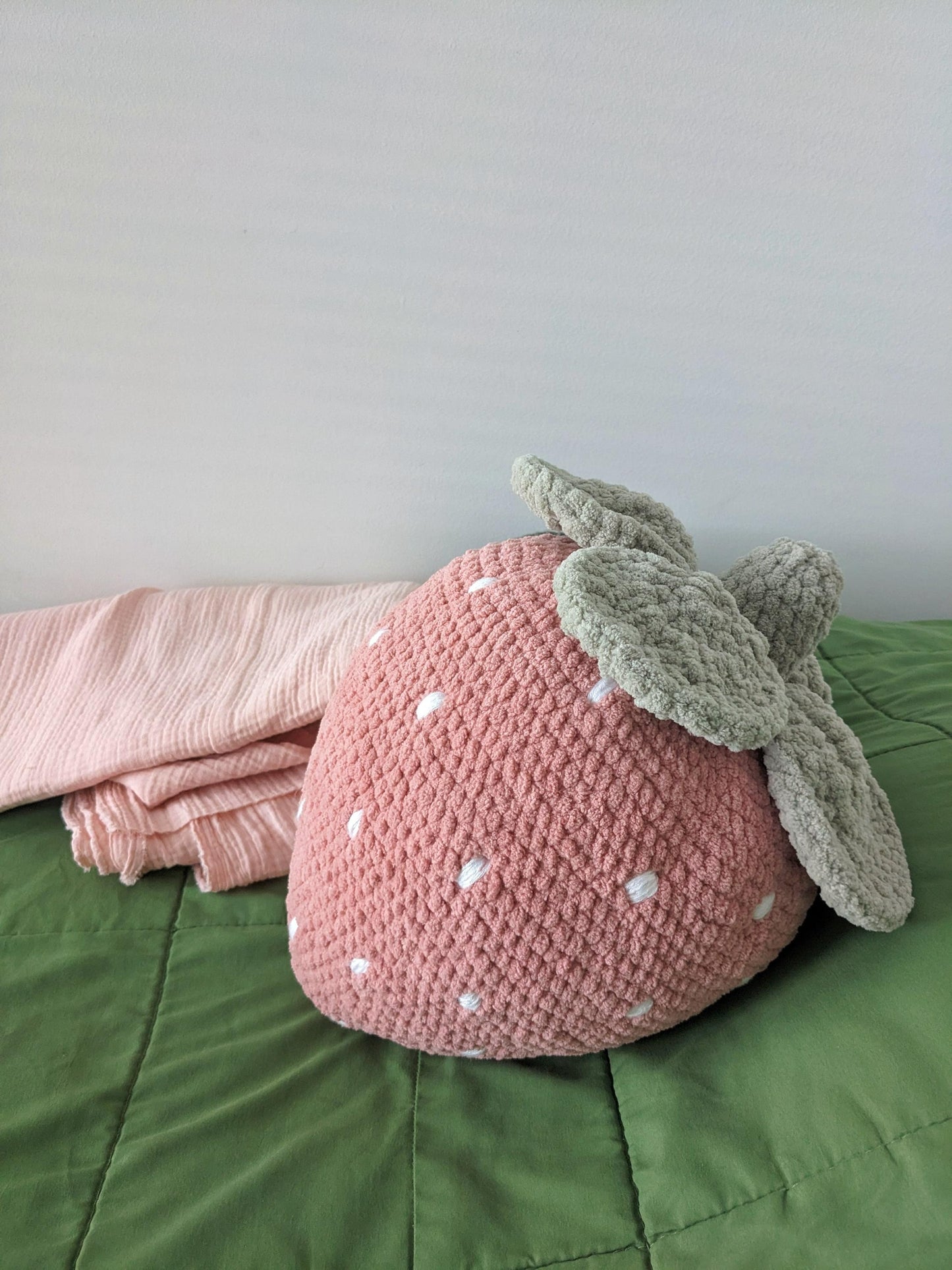 Sweet Berry Home Cushion Crochet Pattern