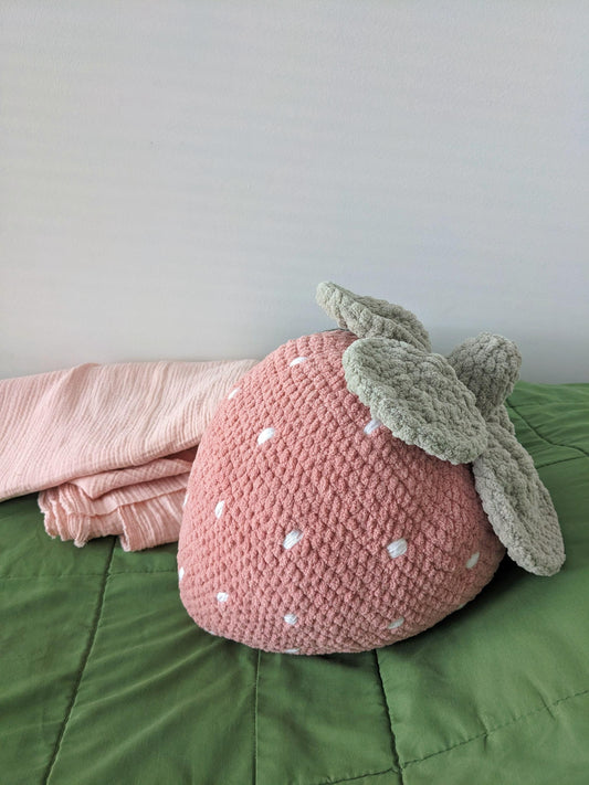 Sweet Berry Home Cushion Crochet Pattern